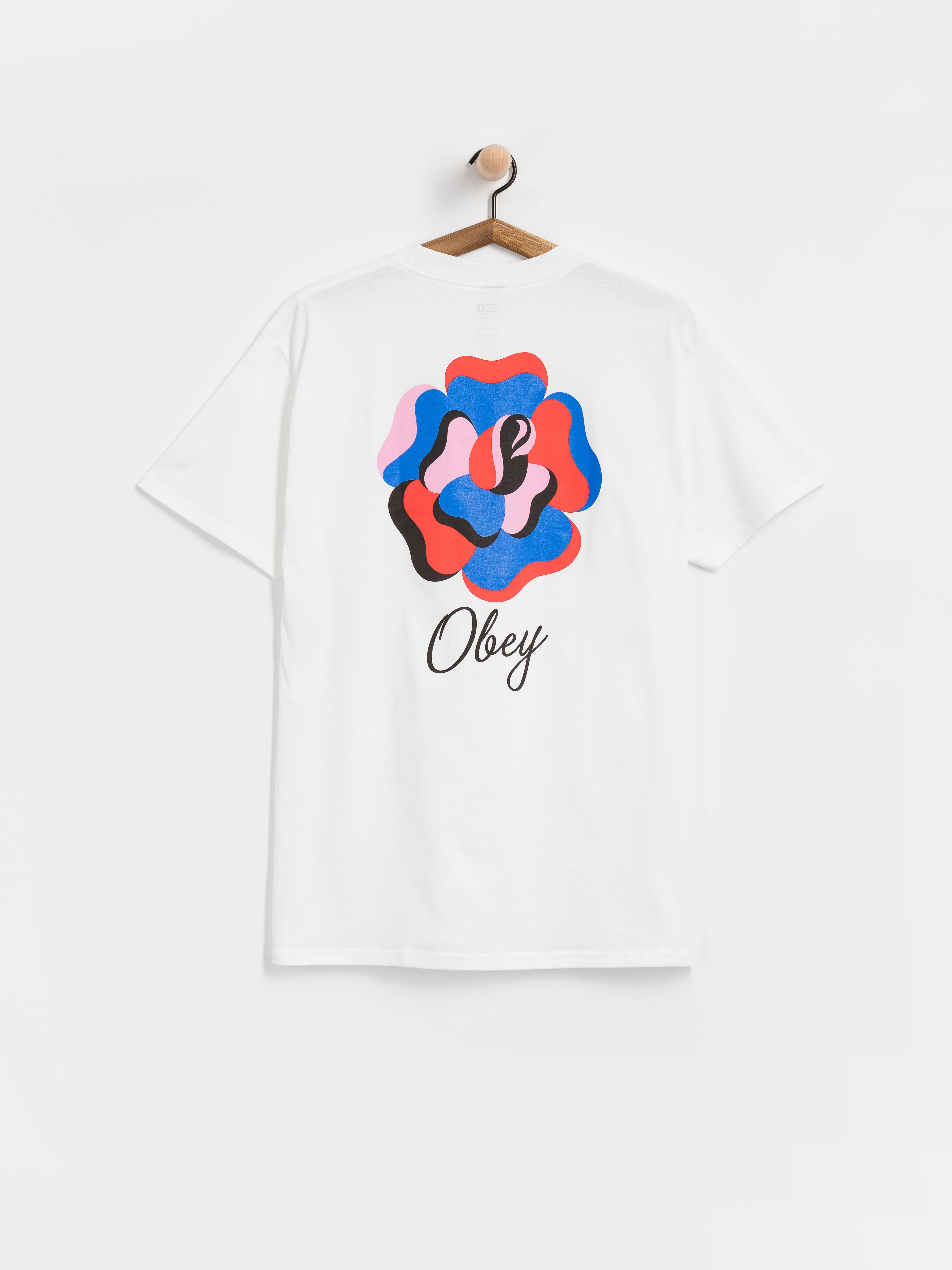 Póló OBEY Paper Rose (white)