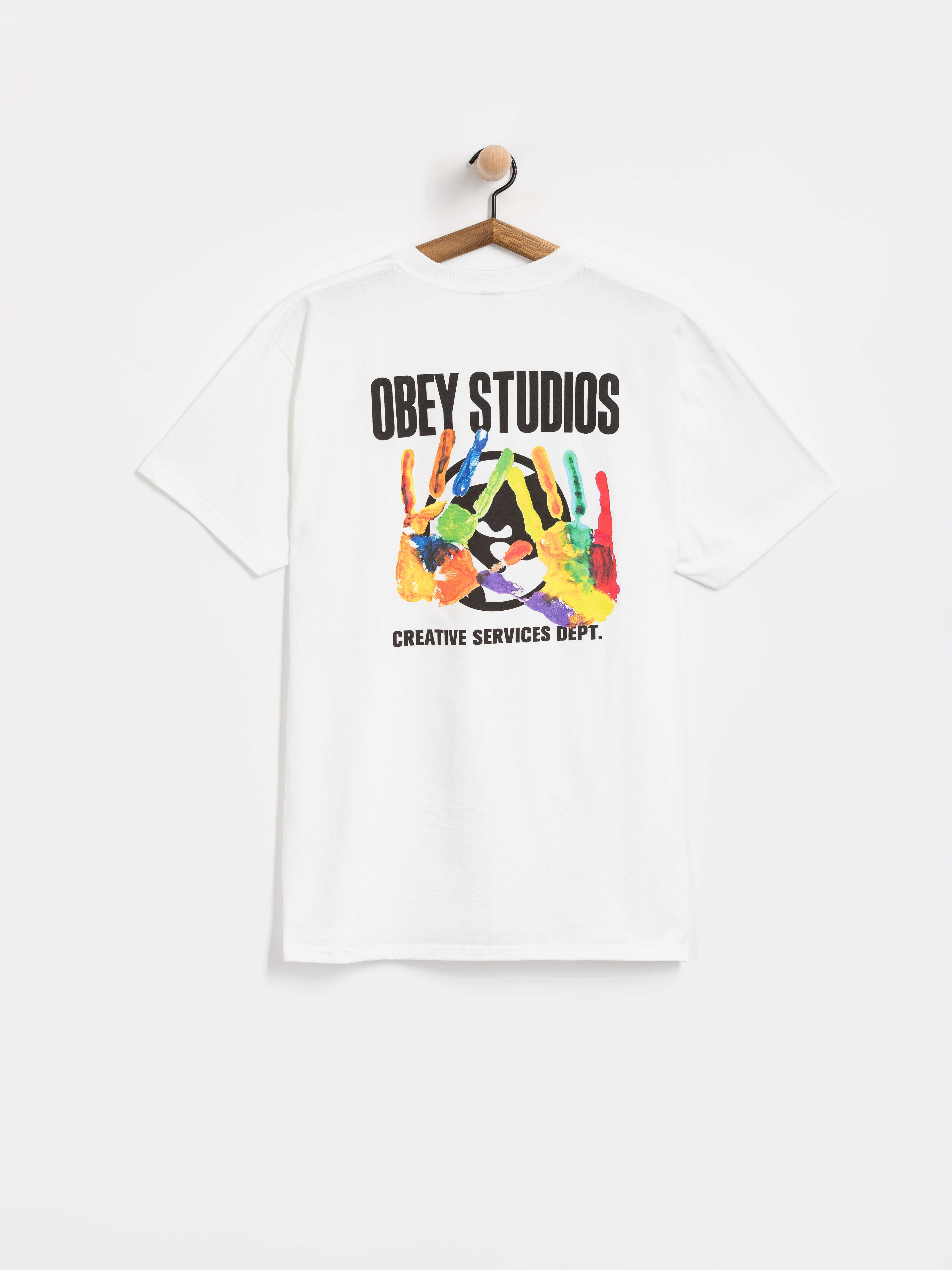 Pu00f3lu00f3 OBEY Creative Services Dept. (white)