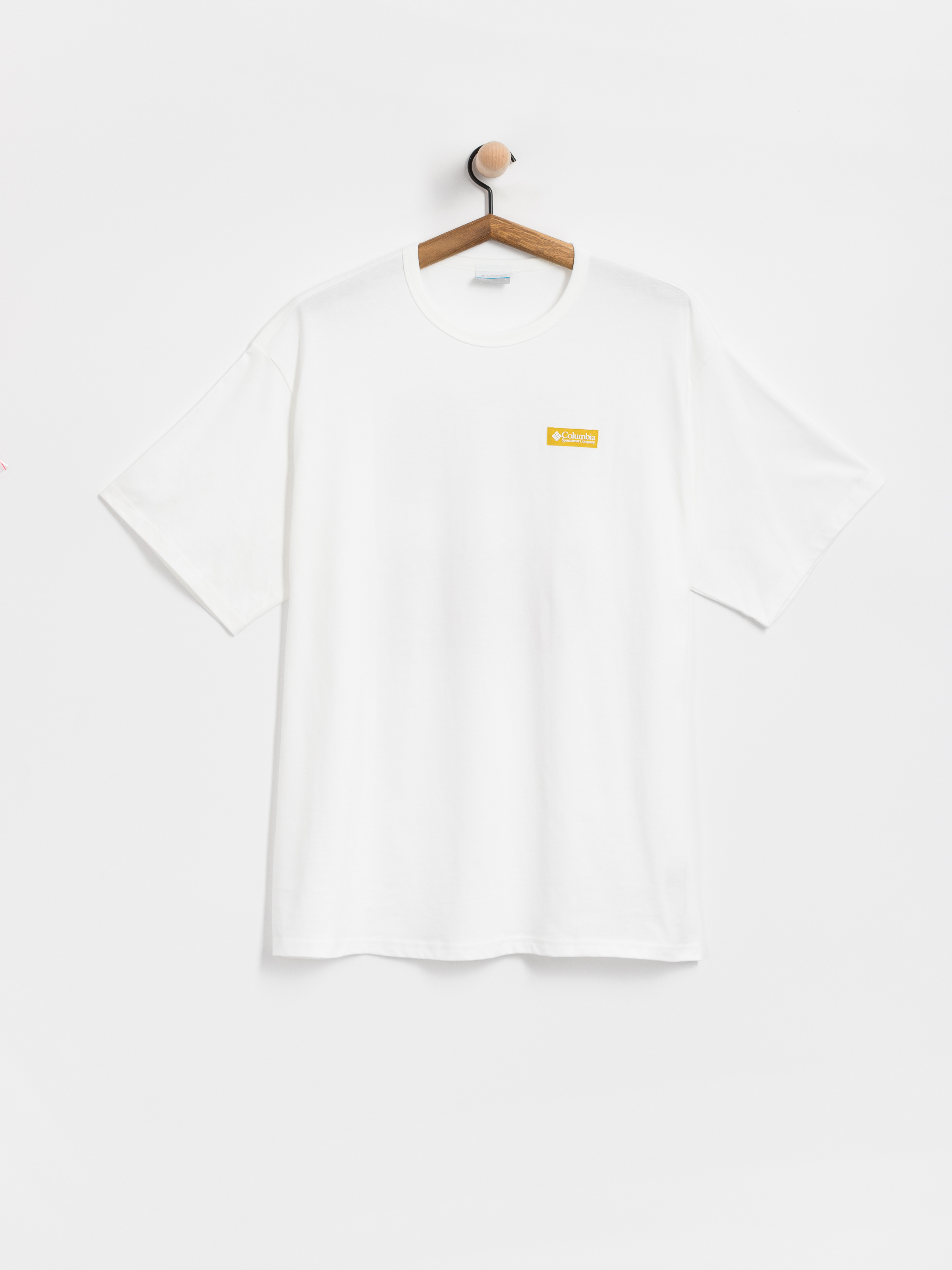 Columbia CSC Heavyweight Iconic Póló (white/repeated peaks)