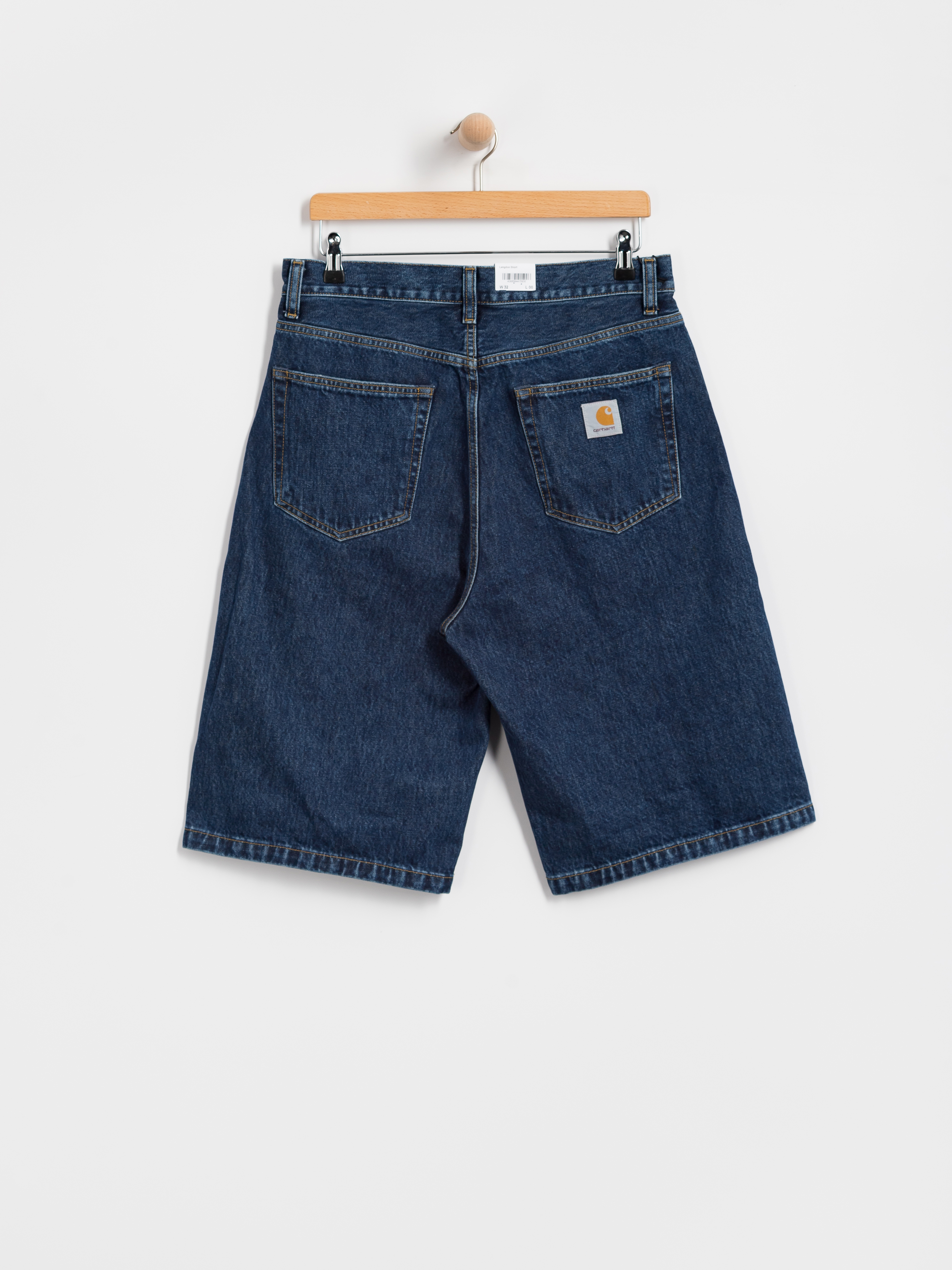 Rövidnadrág Carhartt WIP Langdon (blue stone washed)