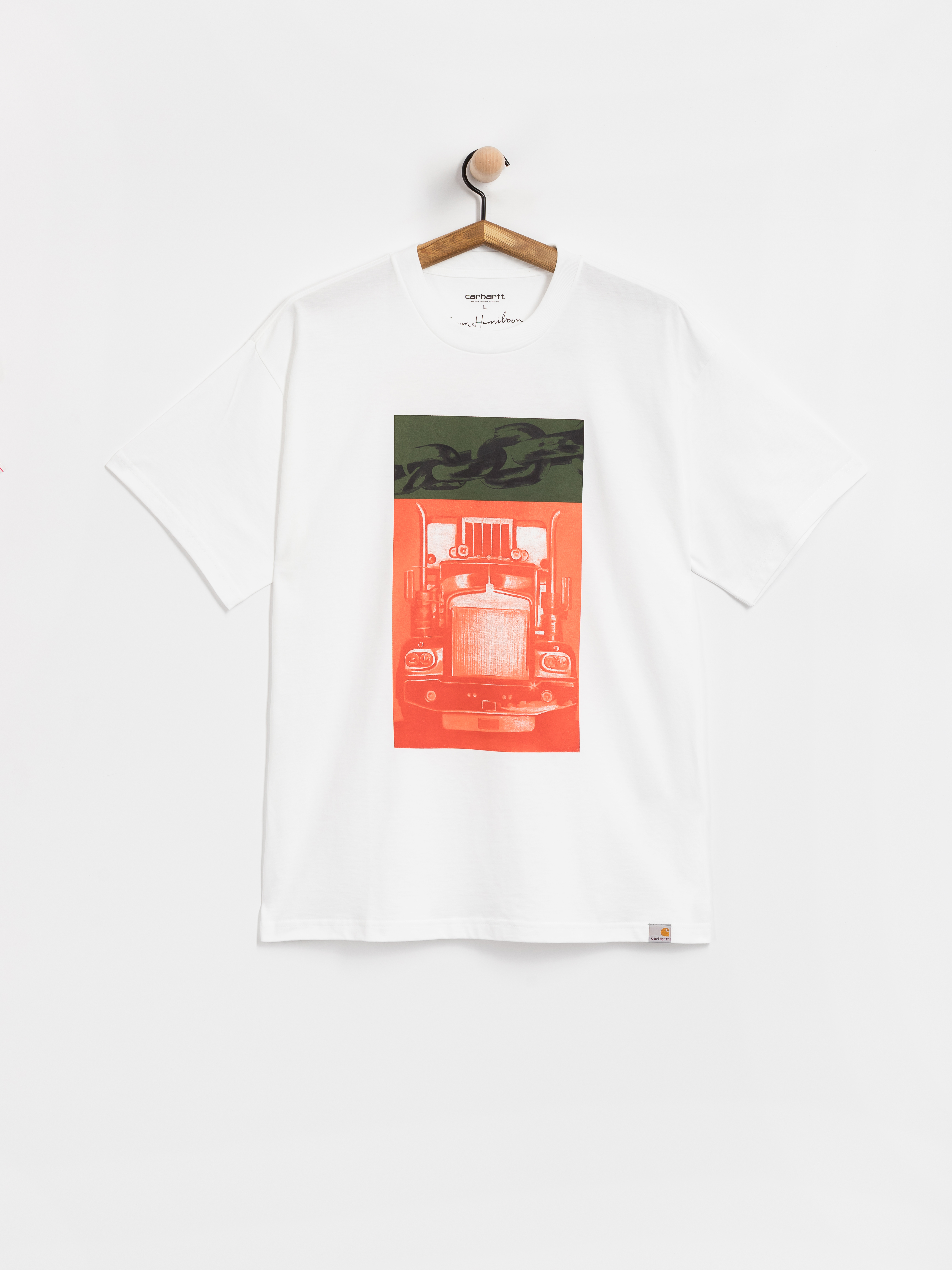 Póló Carhartt WIP Sean Hamilton 01 (white)