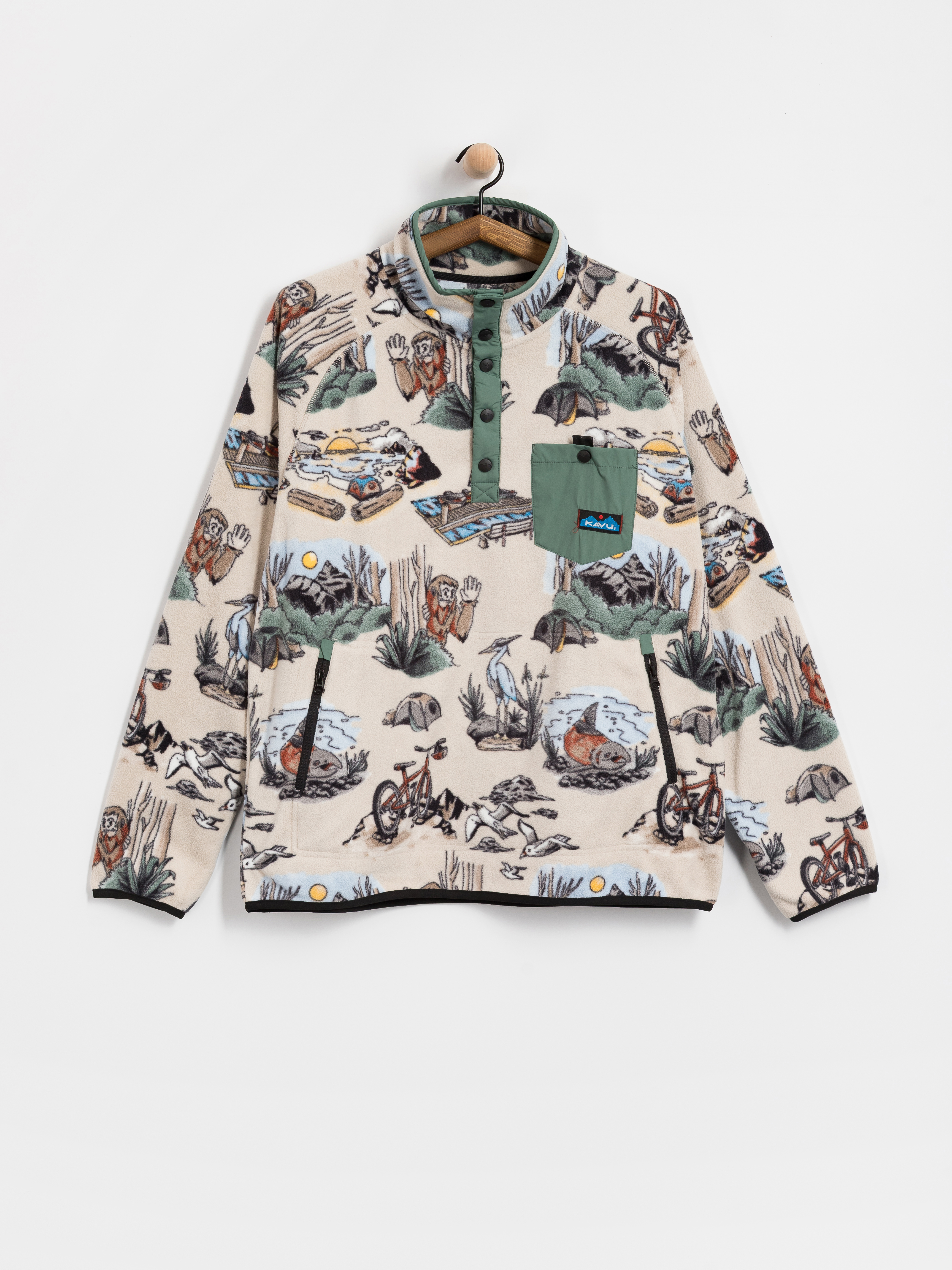 Polár pulóver Kavu Teannaway