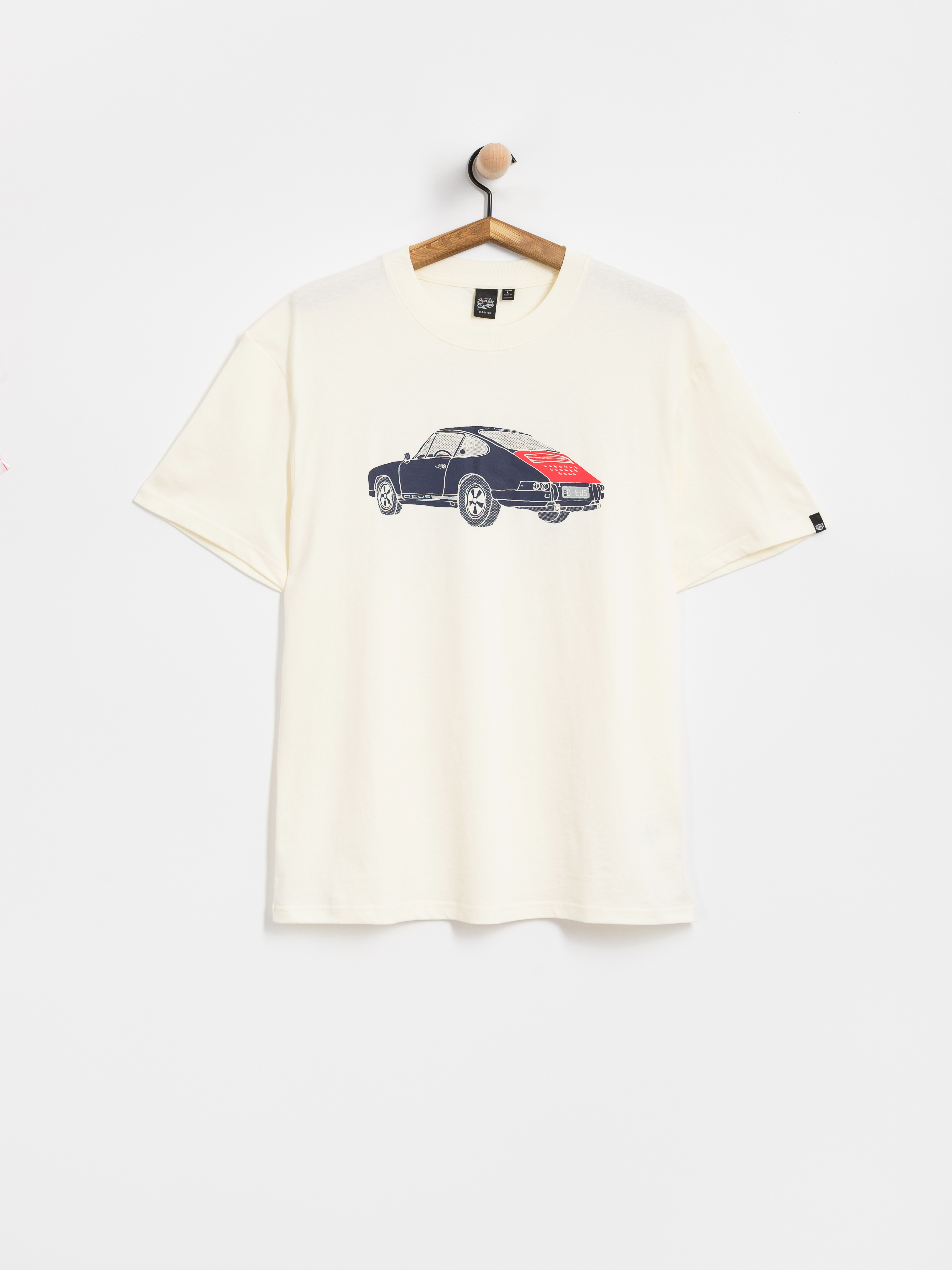 Póló Deus Ex Machina Emporium Niner (pristine white)