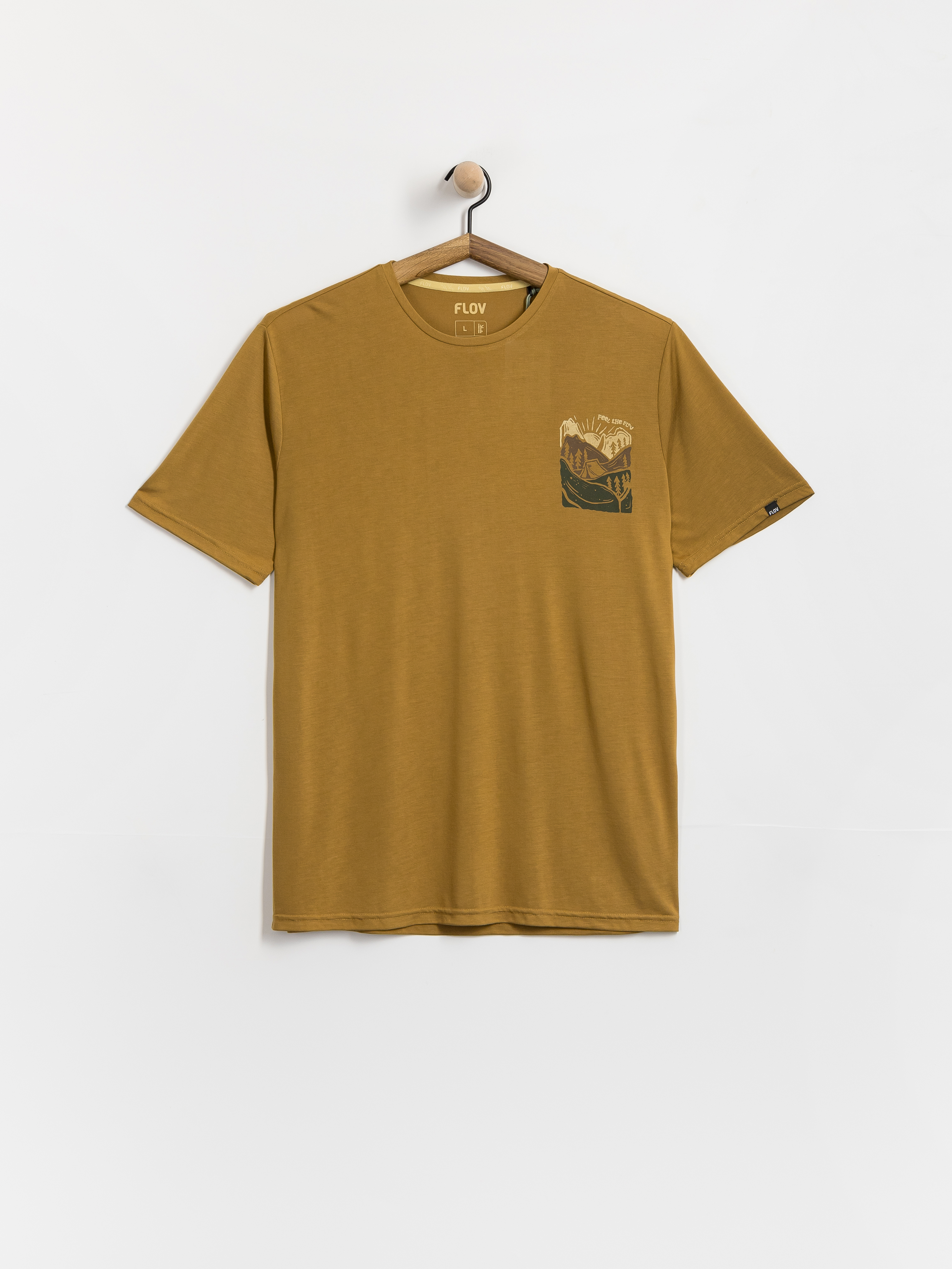 FLOV Timberon Póló (light brown/olive)
