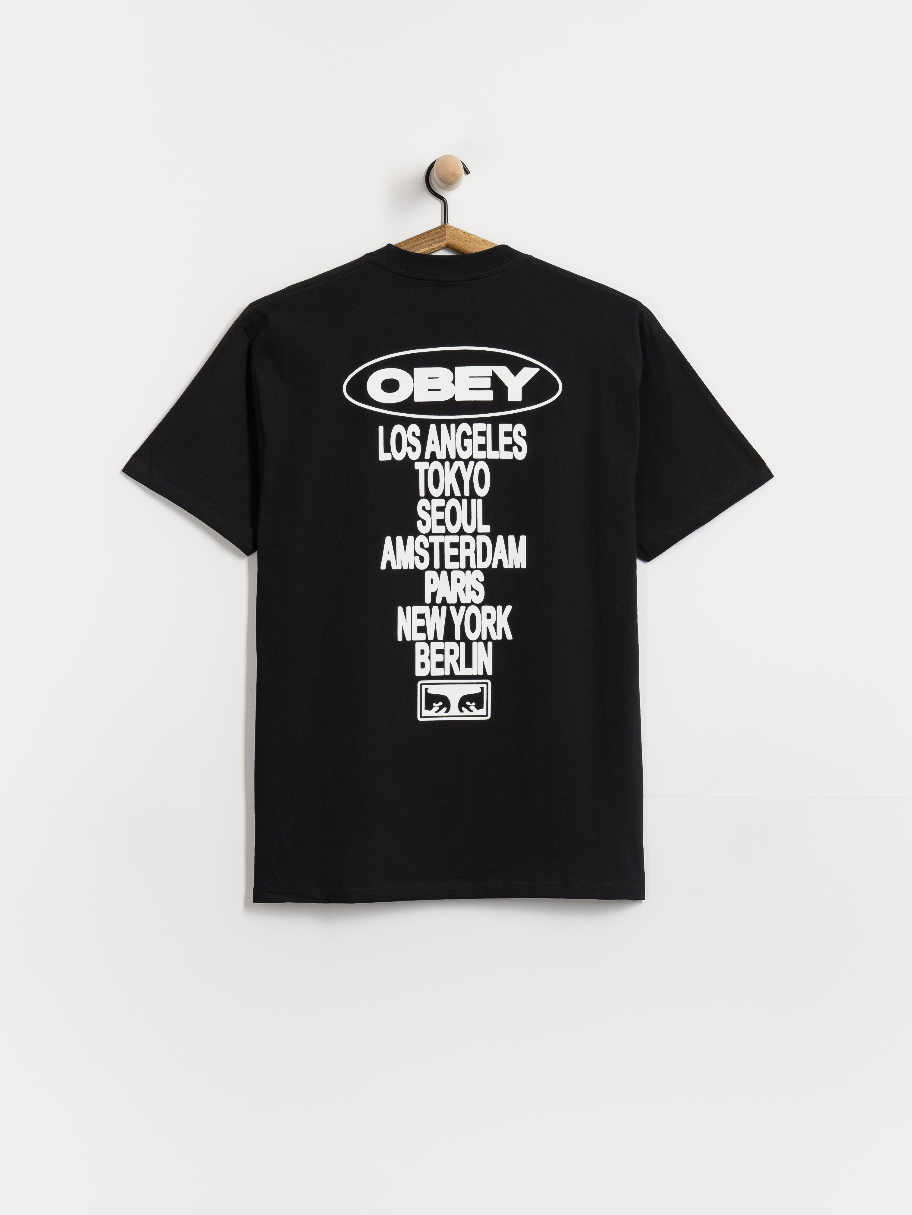 Póló OBEY Global Impact (black)