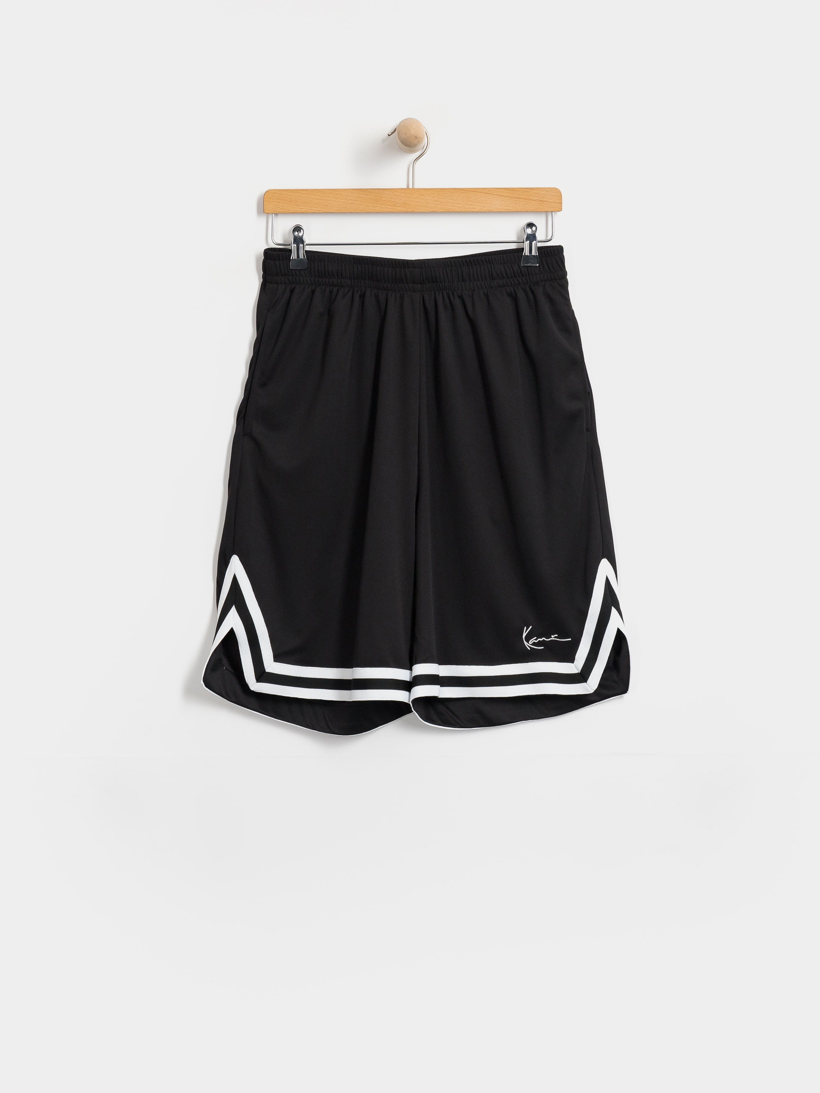 Ru00f6vidnadru00e1g Karl Kani Signature Mesh (black/white)