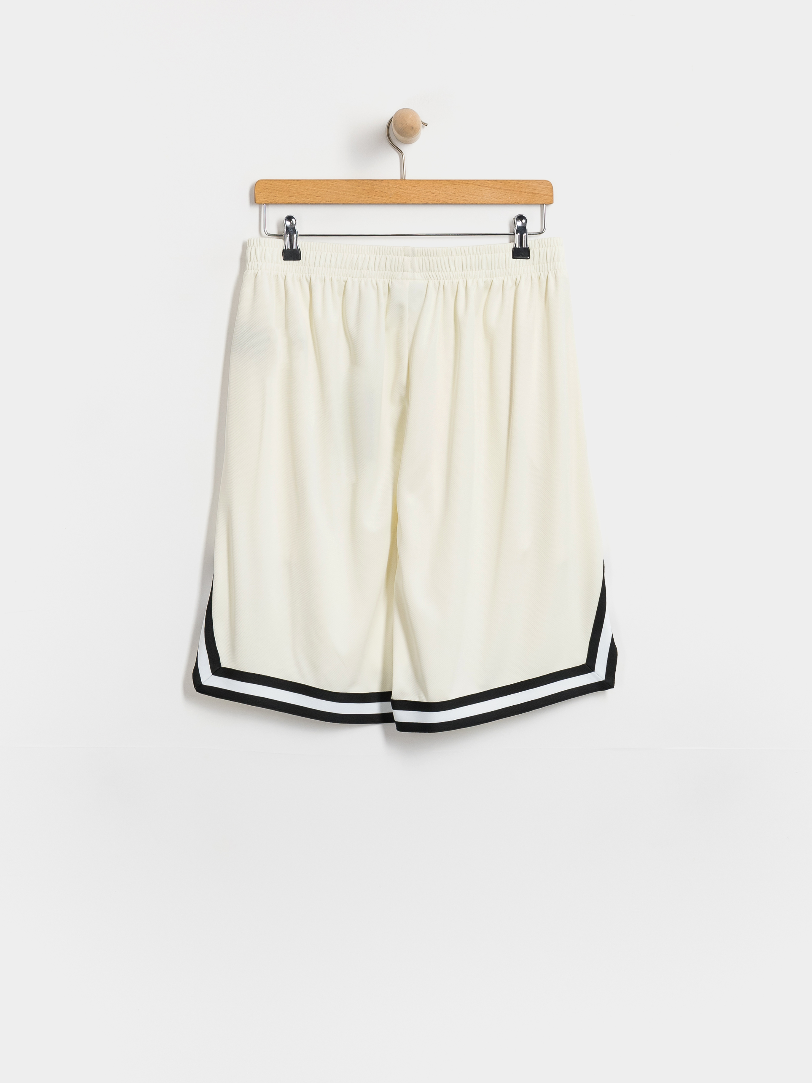 Rövidnadrág Karl Kani Small Signature Essential Mesh (off white)