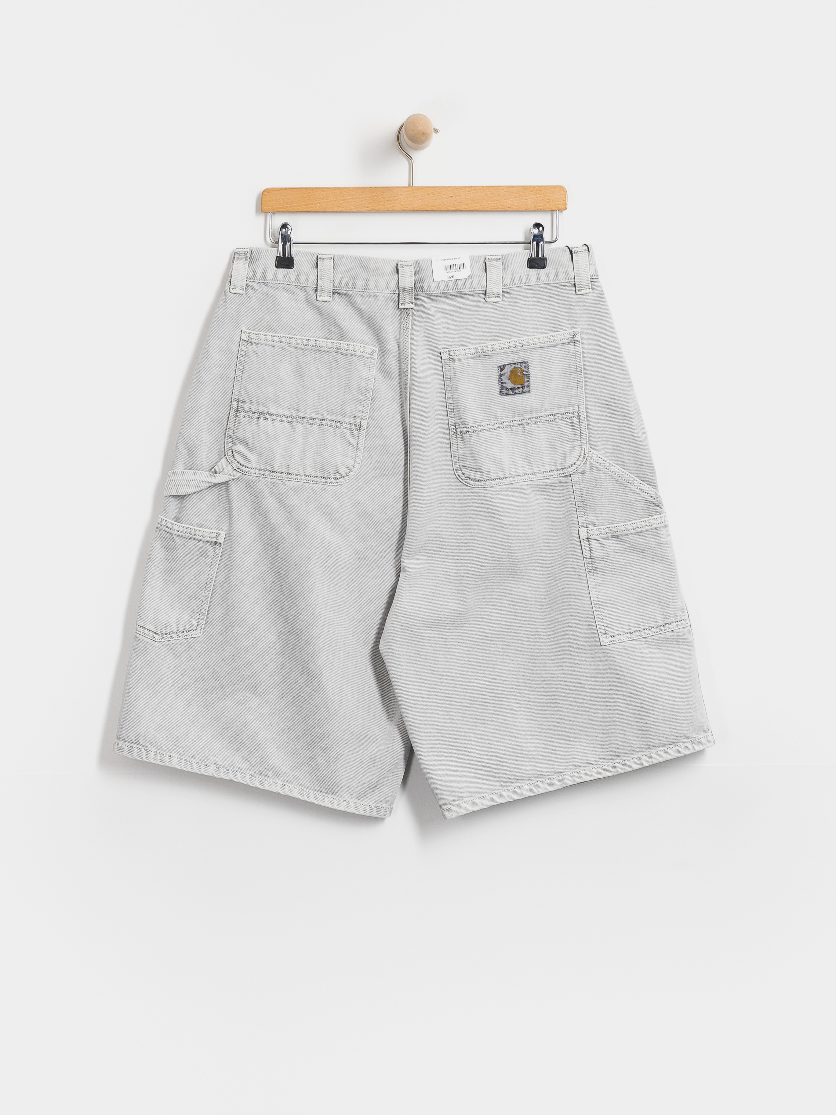 Rövidnadrág Carhartt WIP OG Single Knee (black chalk wash)