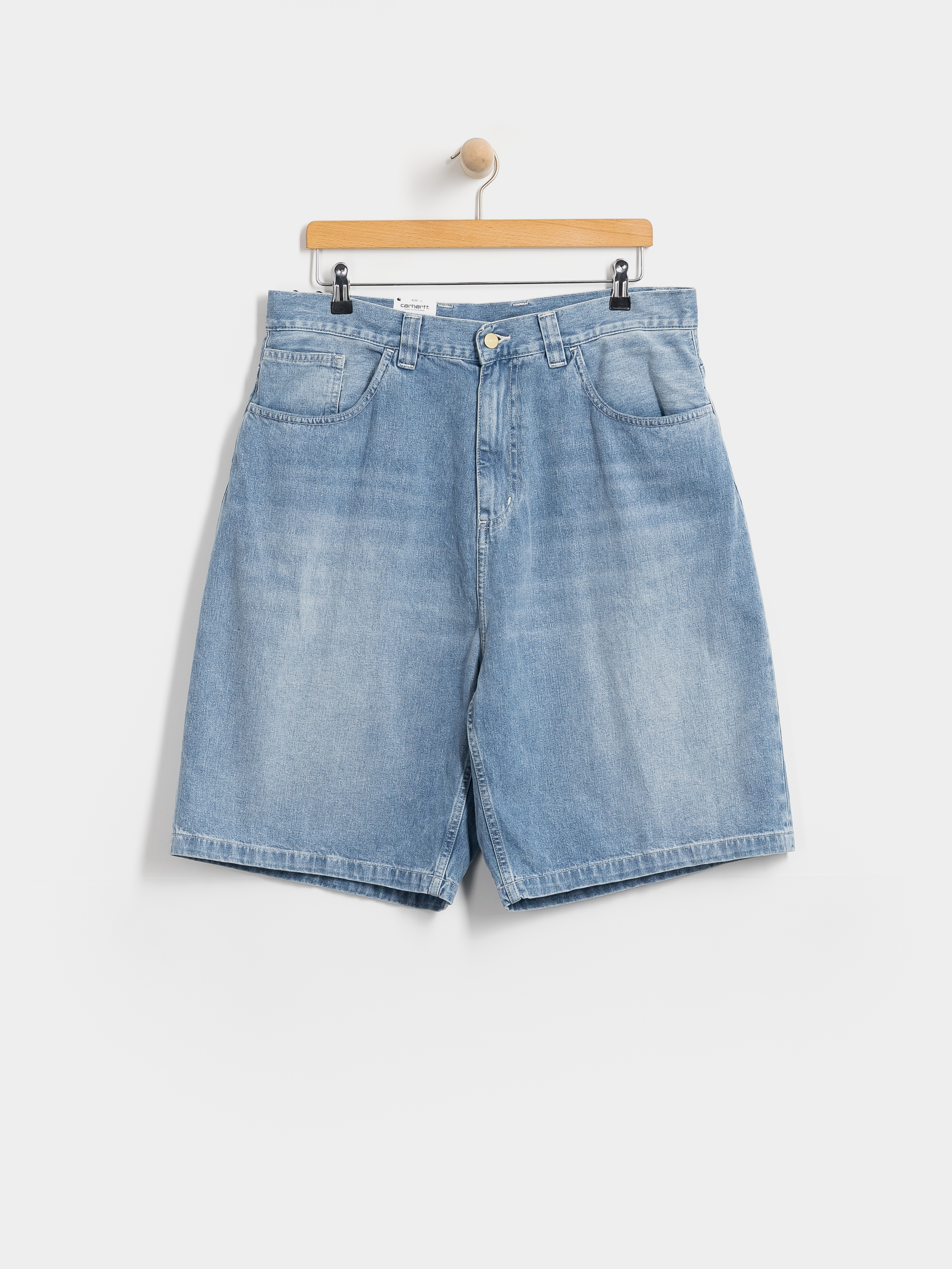 Rövidnadrág Carhartt WIP Brandon (blue light true washed)