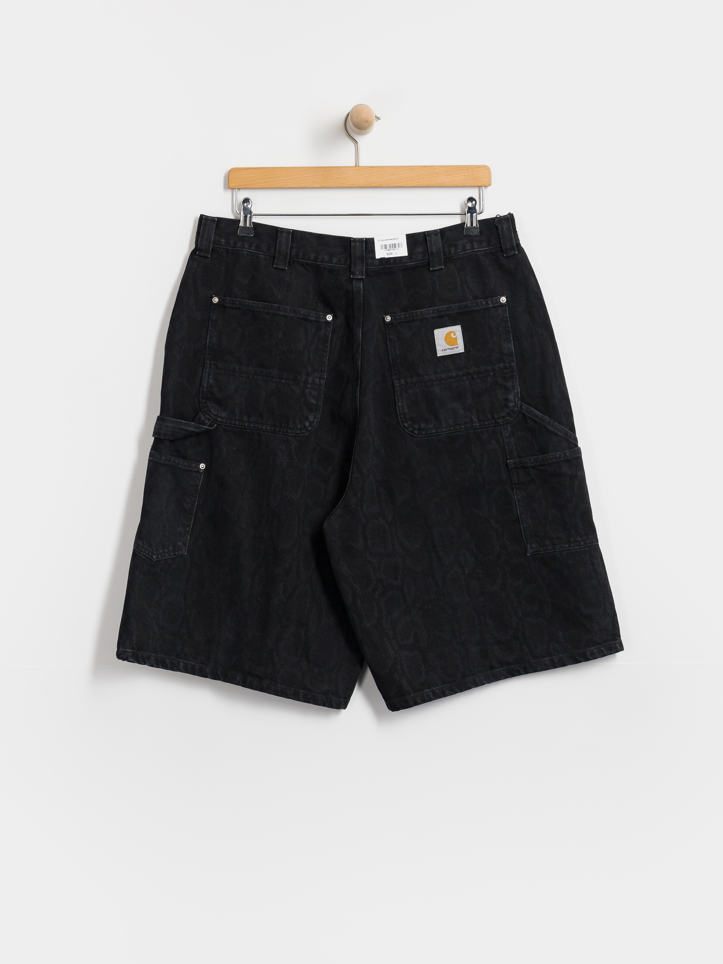 Rövidnadrág Carhartt WIP OG Double Knee (snake camo/black)