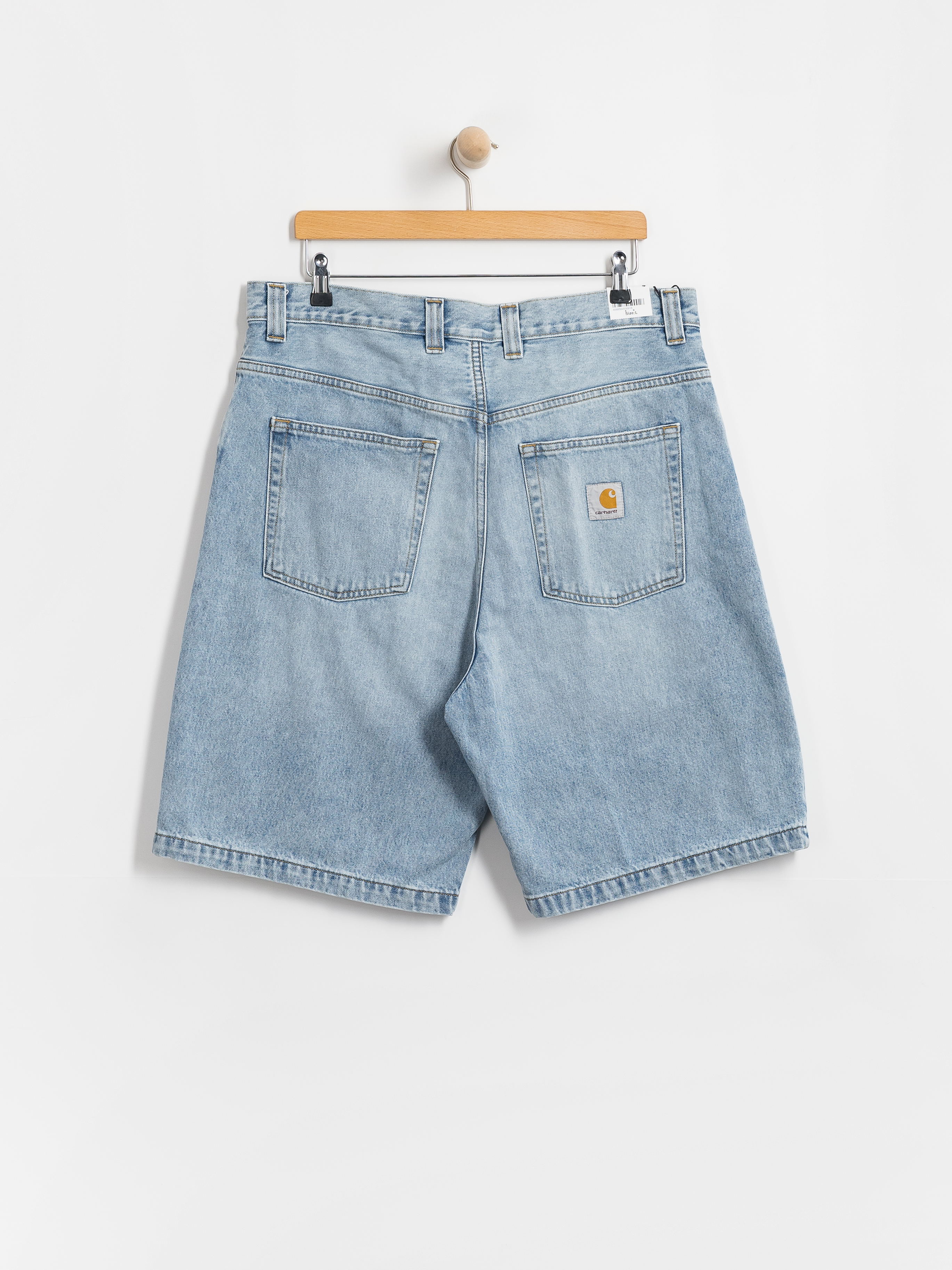 Rövidnadrág Carhartt WIP Brandon (blue heavy worn bleached)
