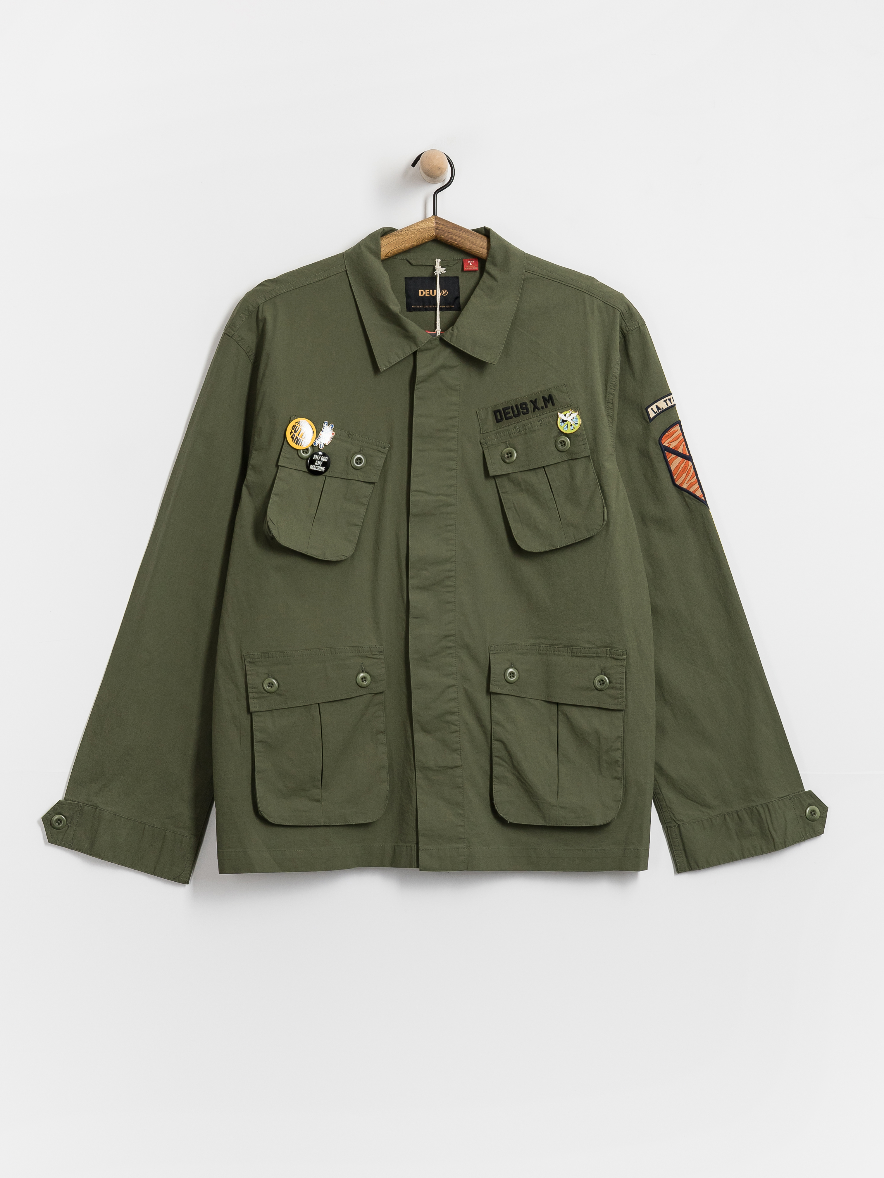 Ing Deus Ex Machina Power Overshirt (pine green)