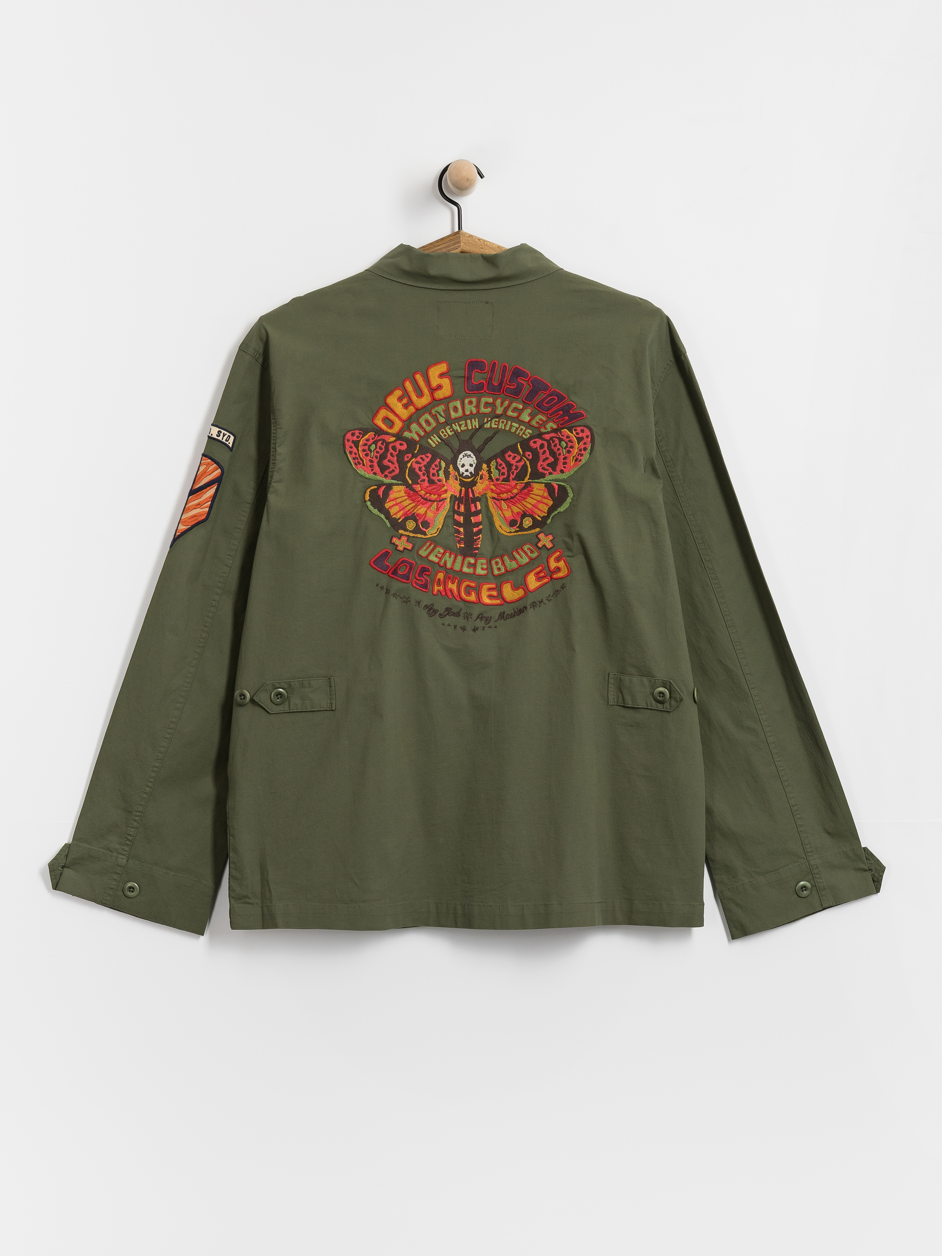 Ing Deus Ex Machina Power Overshirt (pine green)