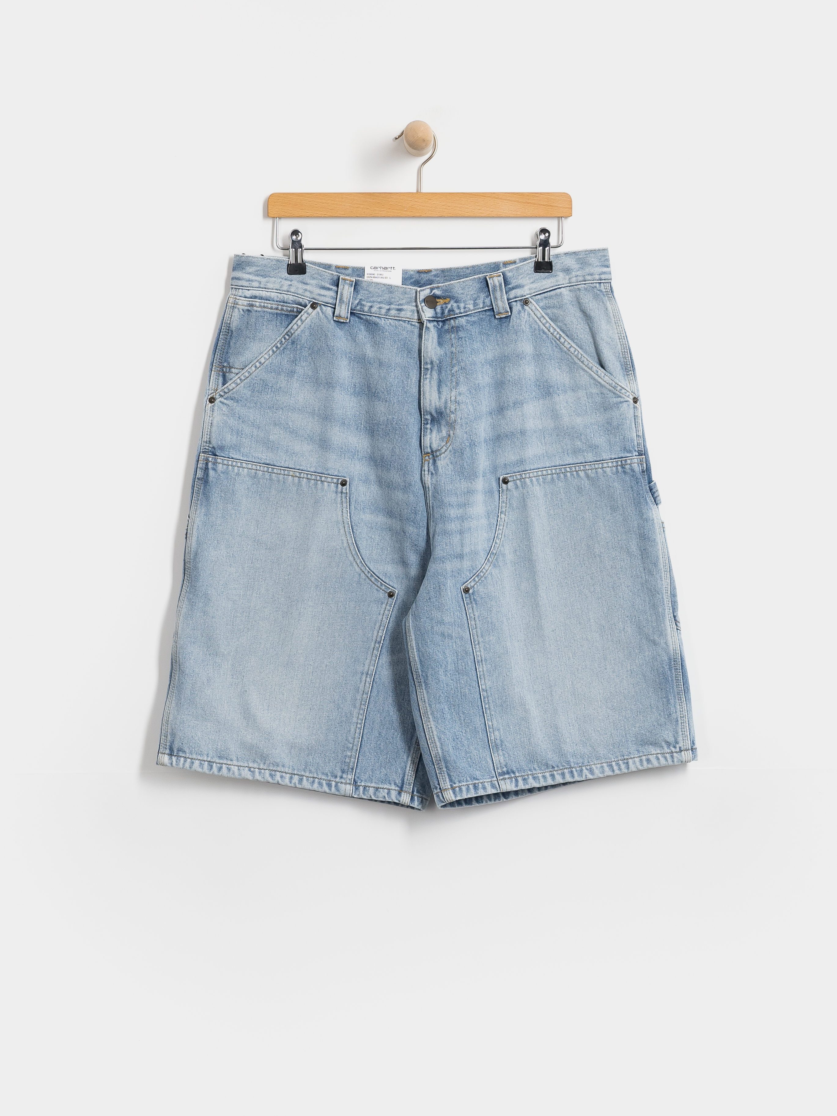 Carhartt WIP OG Double Knee Ru00f6vidnadru00e1g (blue heavy worn bleached)
