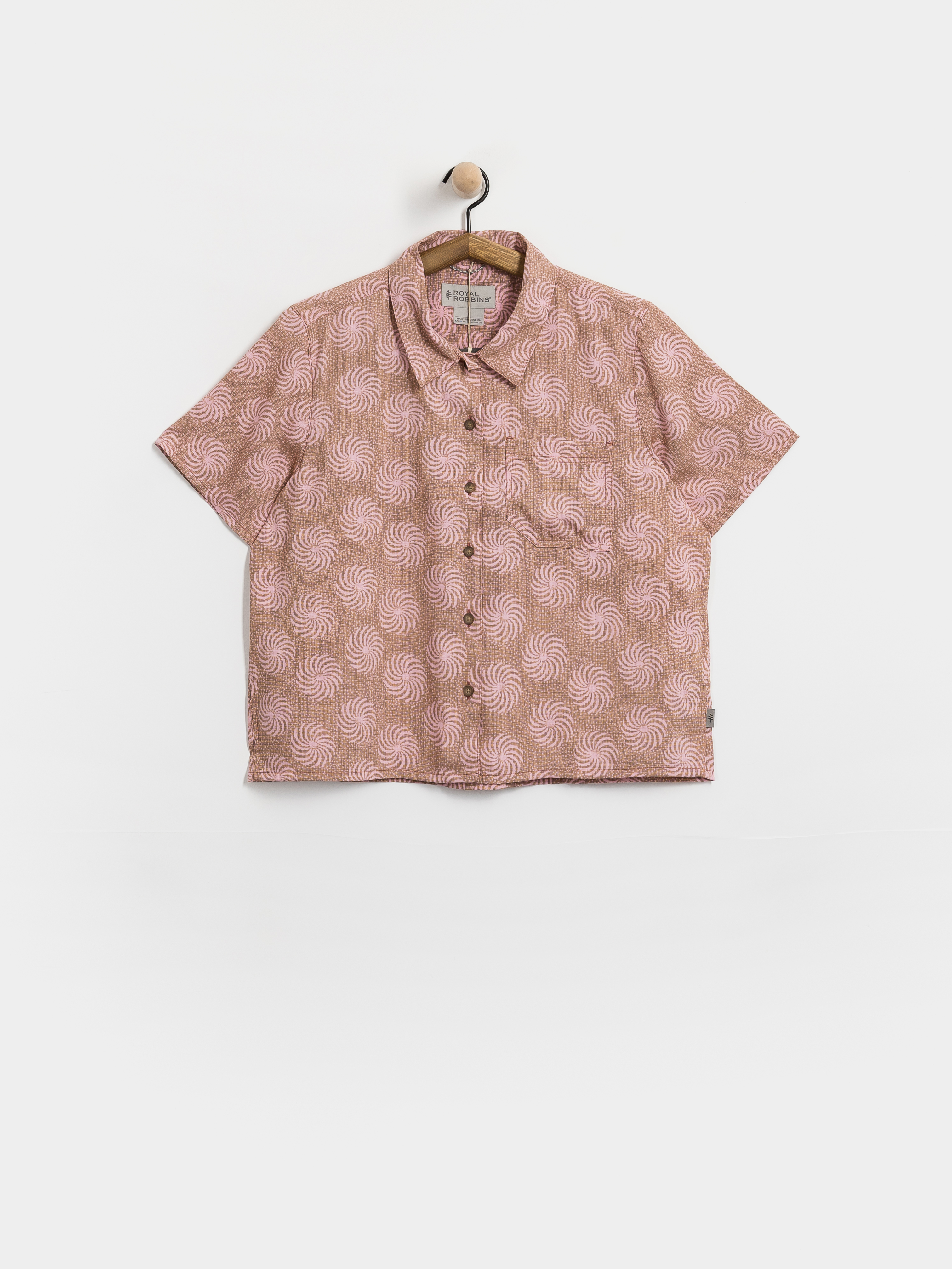 Royal Robbins Camino Pucker Ing Wmn (mahogany ray pt)