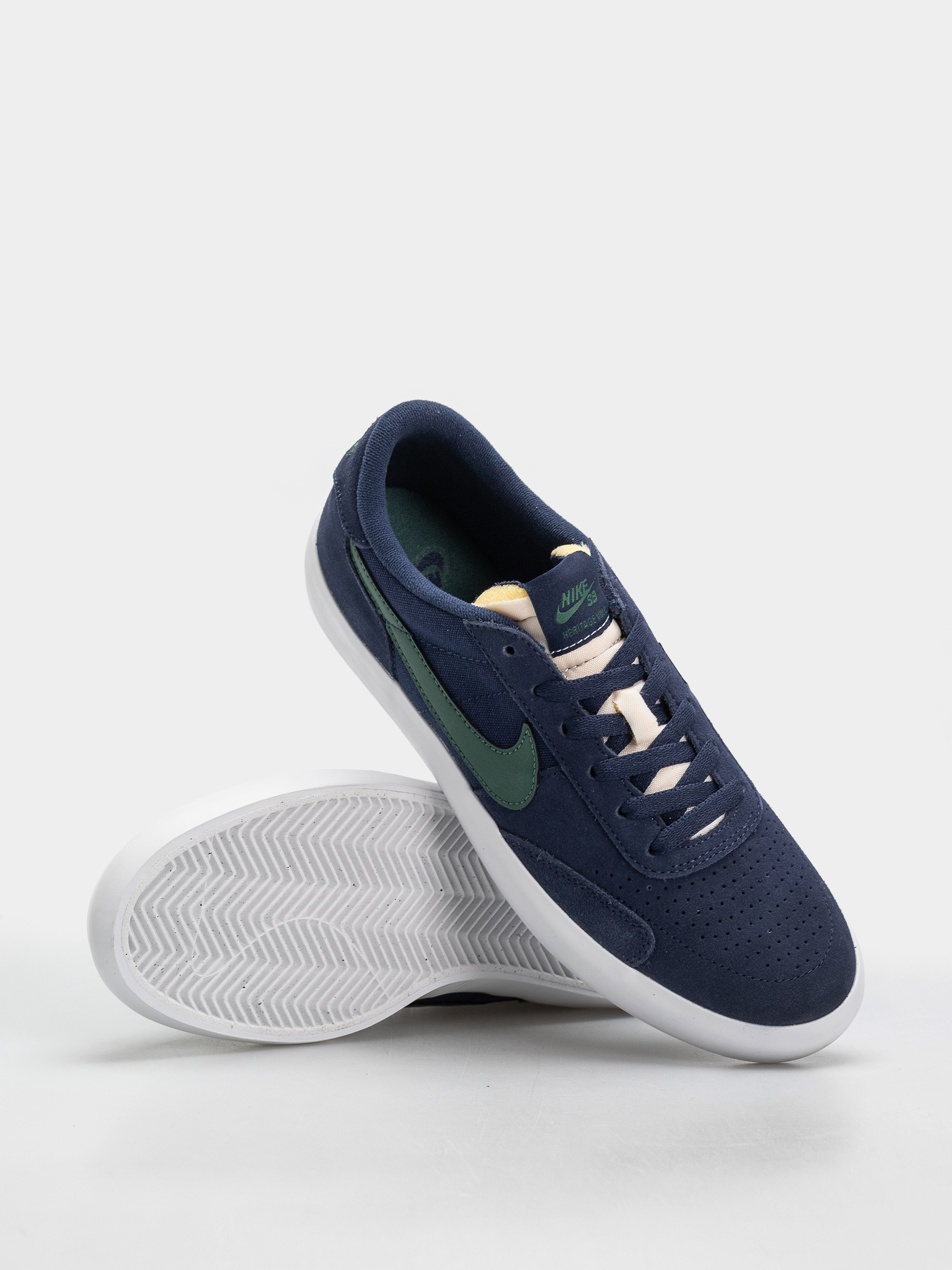 Nike SB Heritage Vulc Cipők (midnight navy/noble green midnight navy)