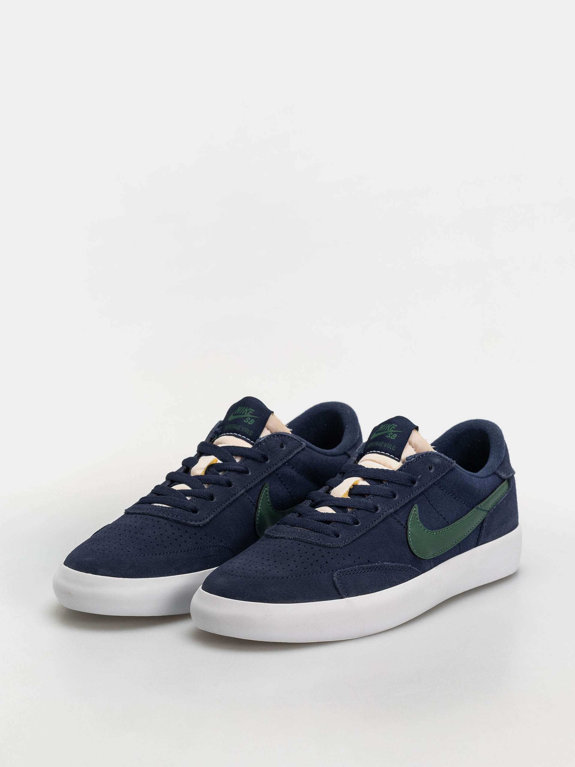 Nike SB Heritage Vulc Cipők (midnight navy/noble green midnight navy)