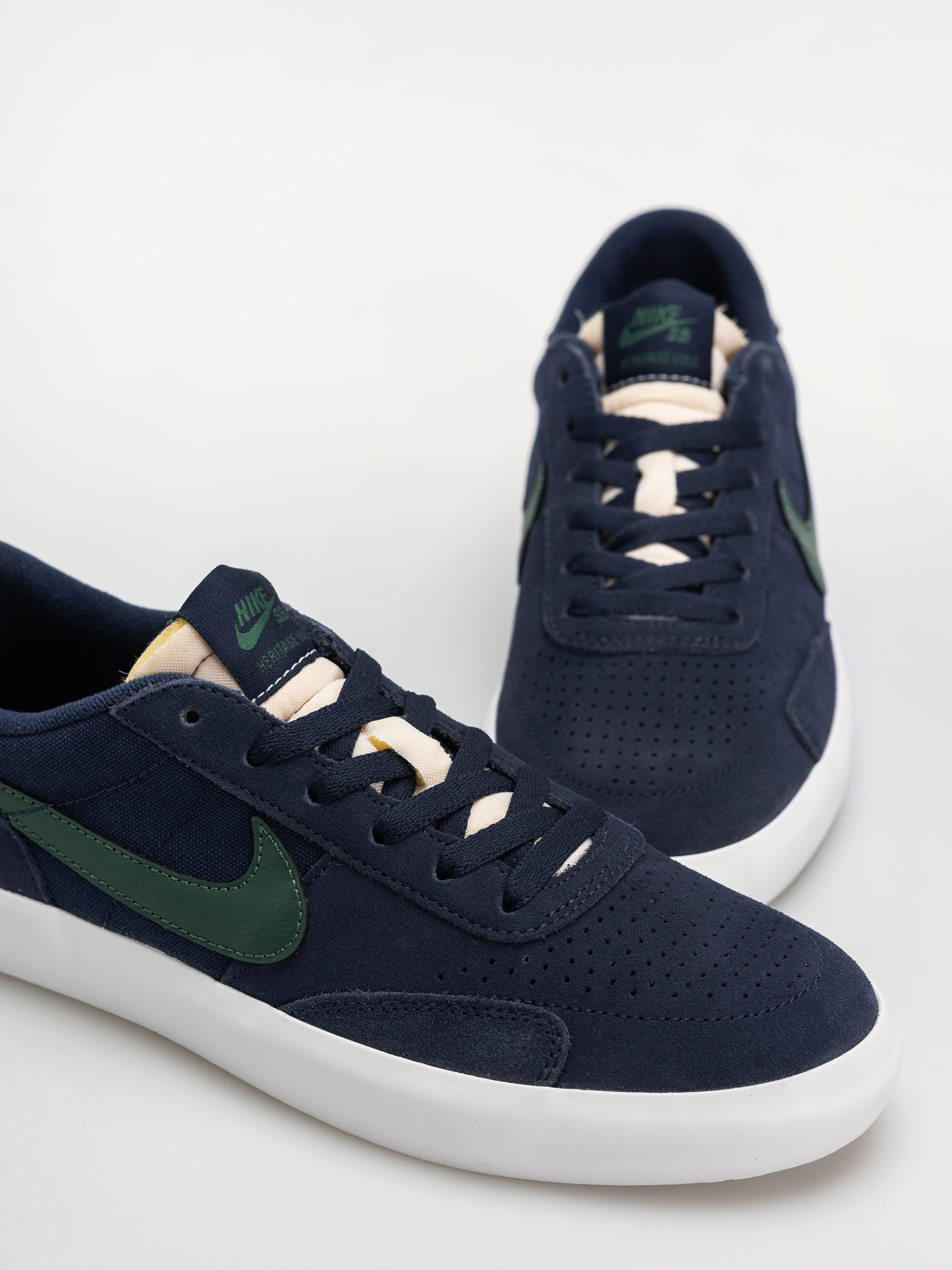 Nike SB Heritage Vulc Cipők (midnight navy/noble green midnight navy)