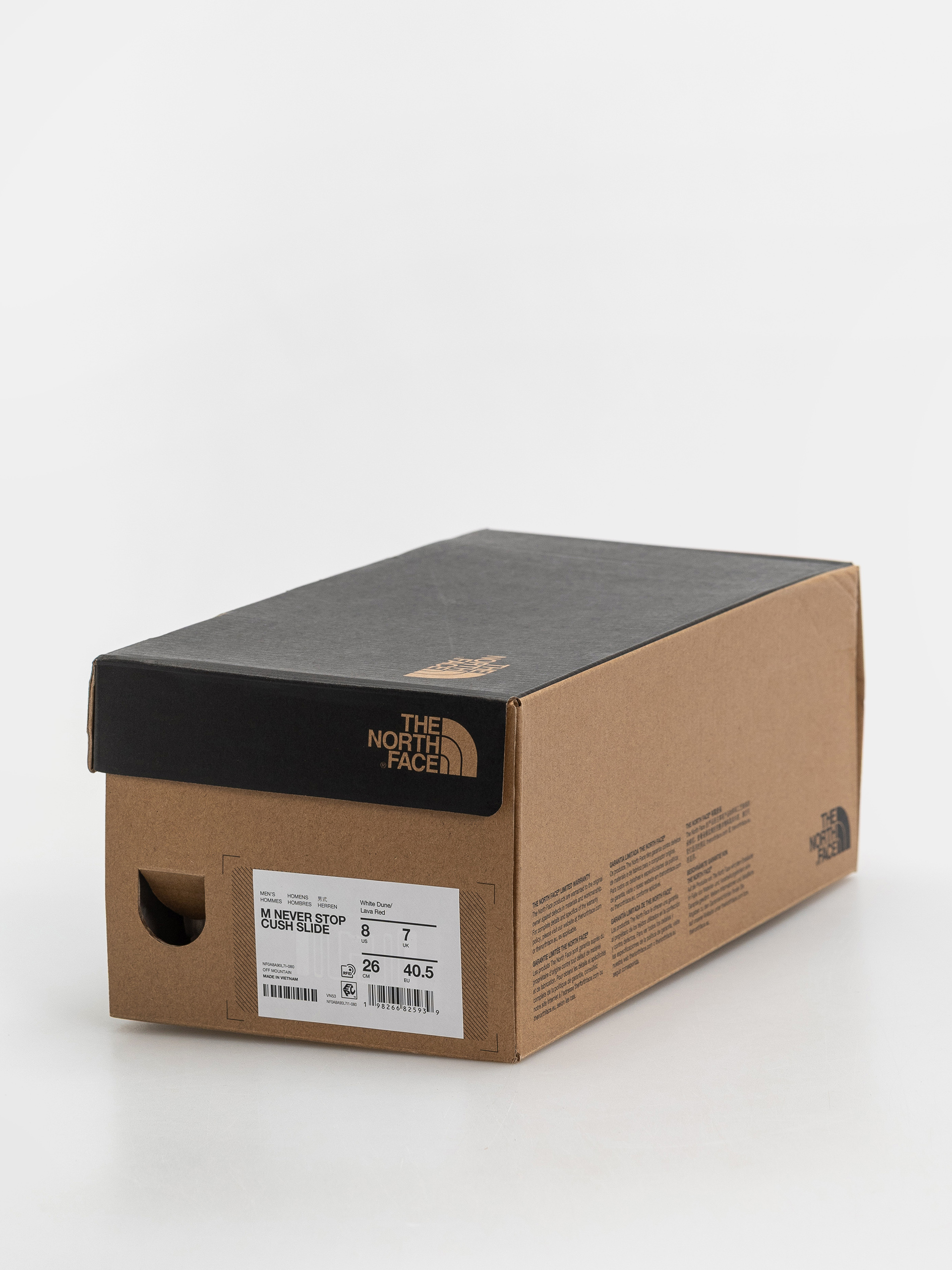 The North Face Never Stop Cush Flip-flop papucsok (white dune/lava)