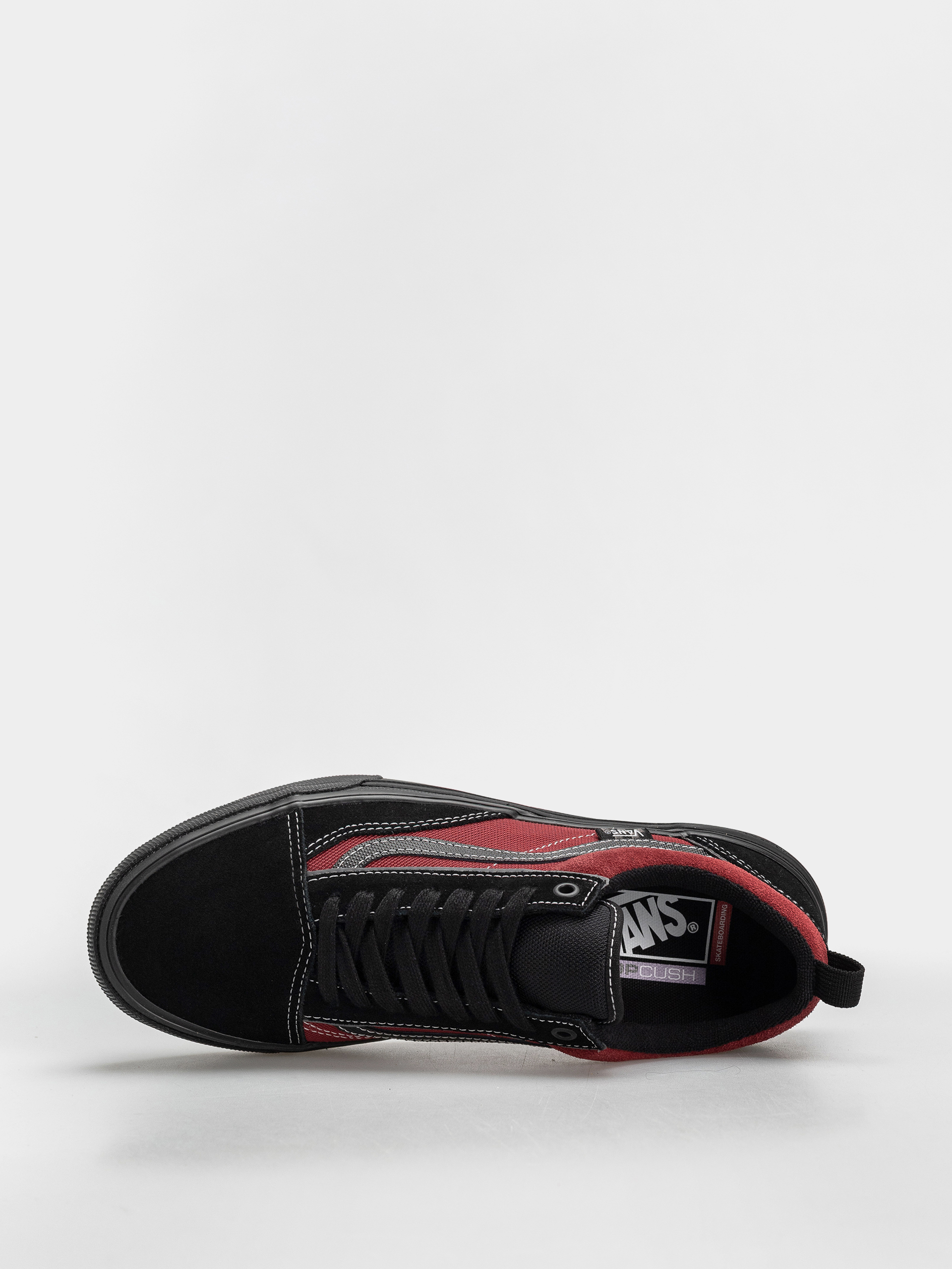 Vans Skate Old Skool Wafflecup Cipők (black/red)