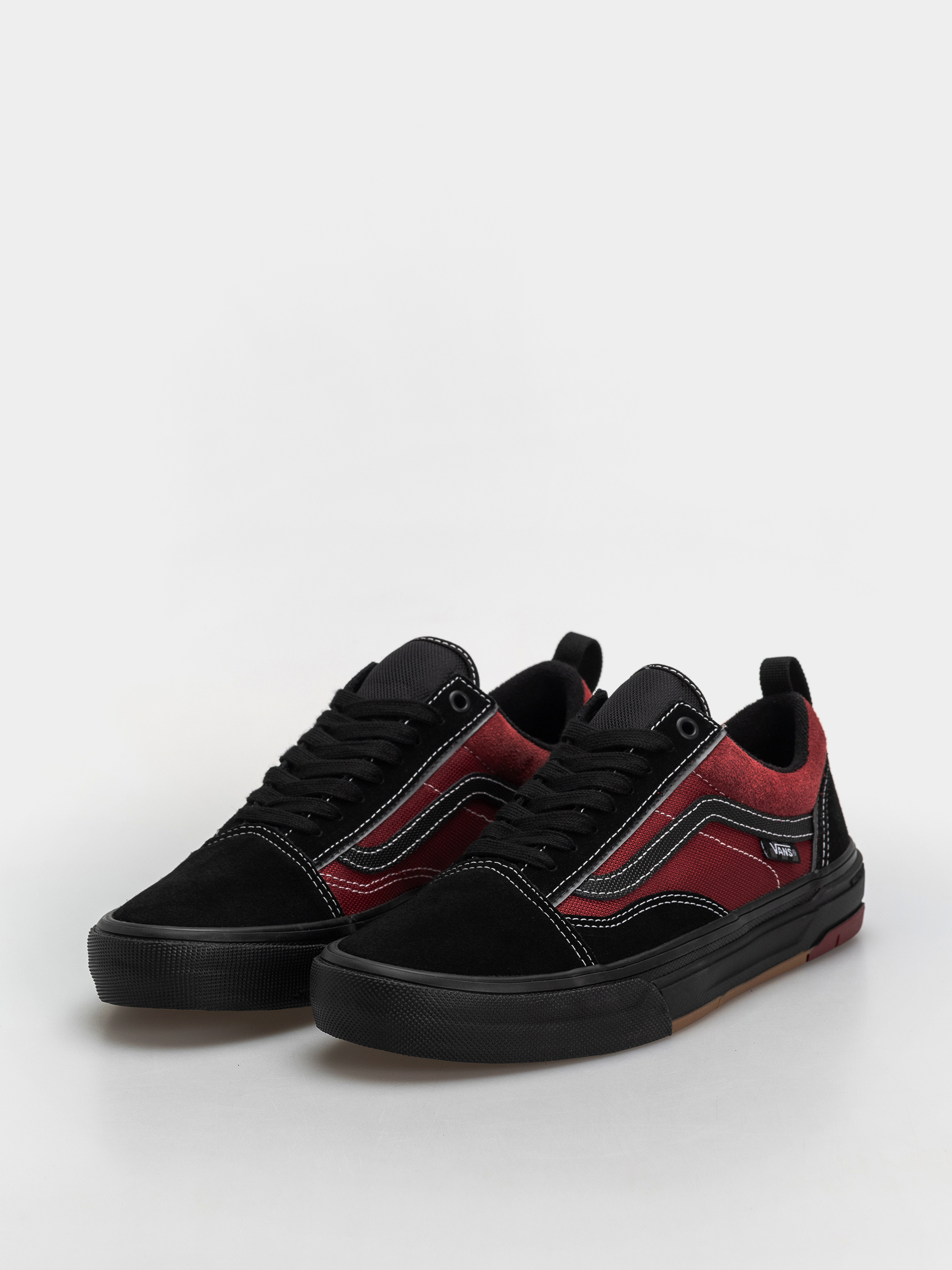 Vans Skate Old Skool Wafflecup Cipők (black/red)