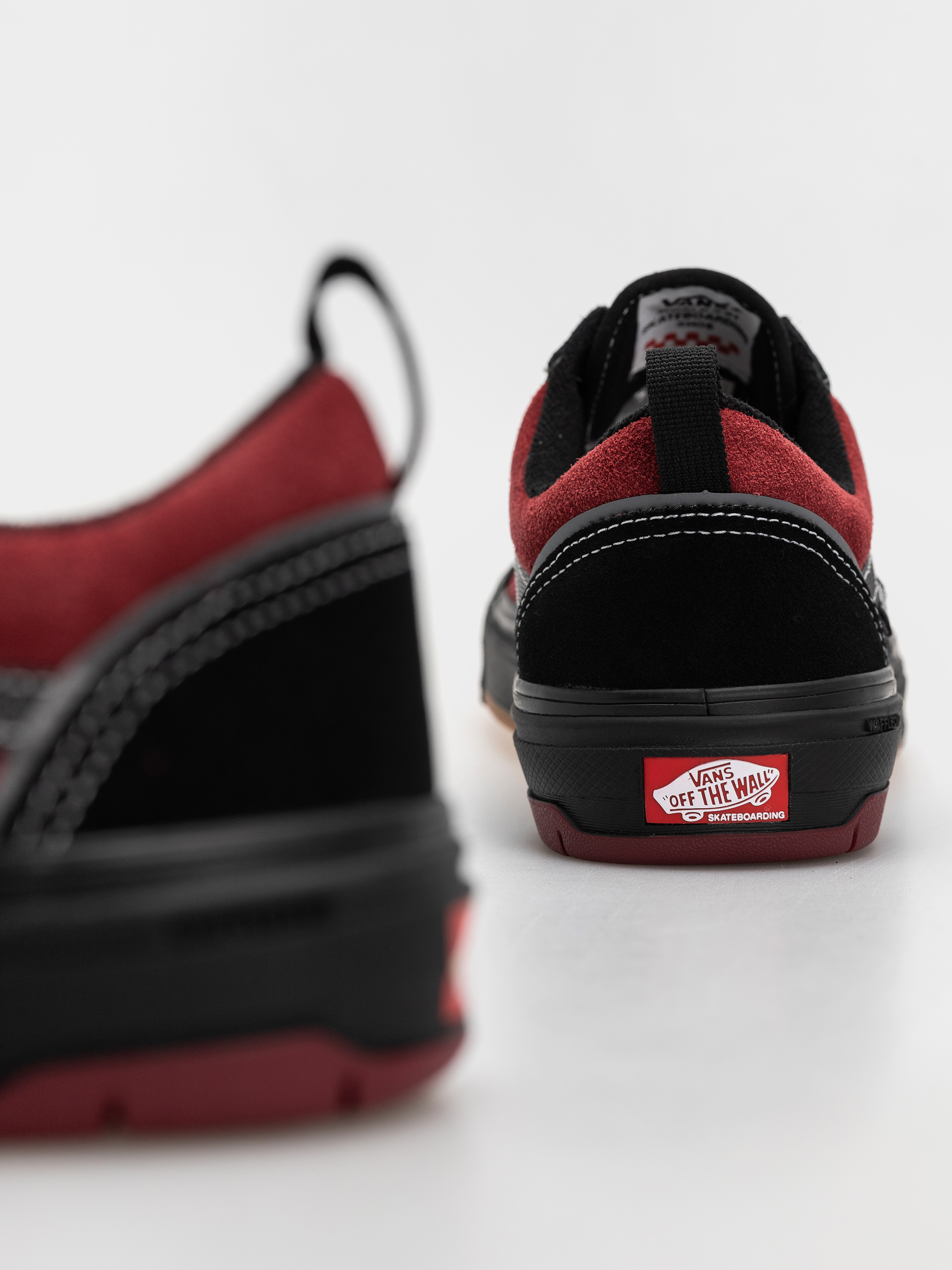Vans Skate Old Skool Wafflecup Cipők (black/red)