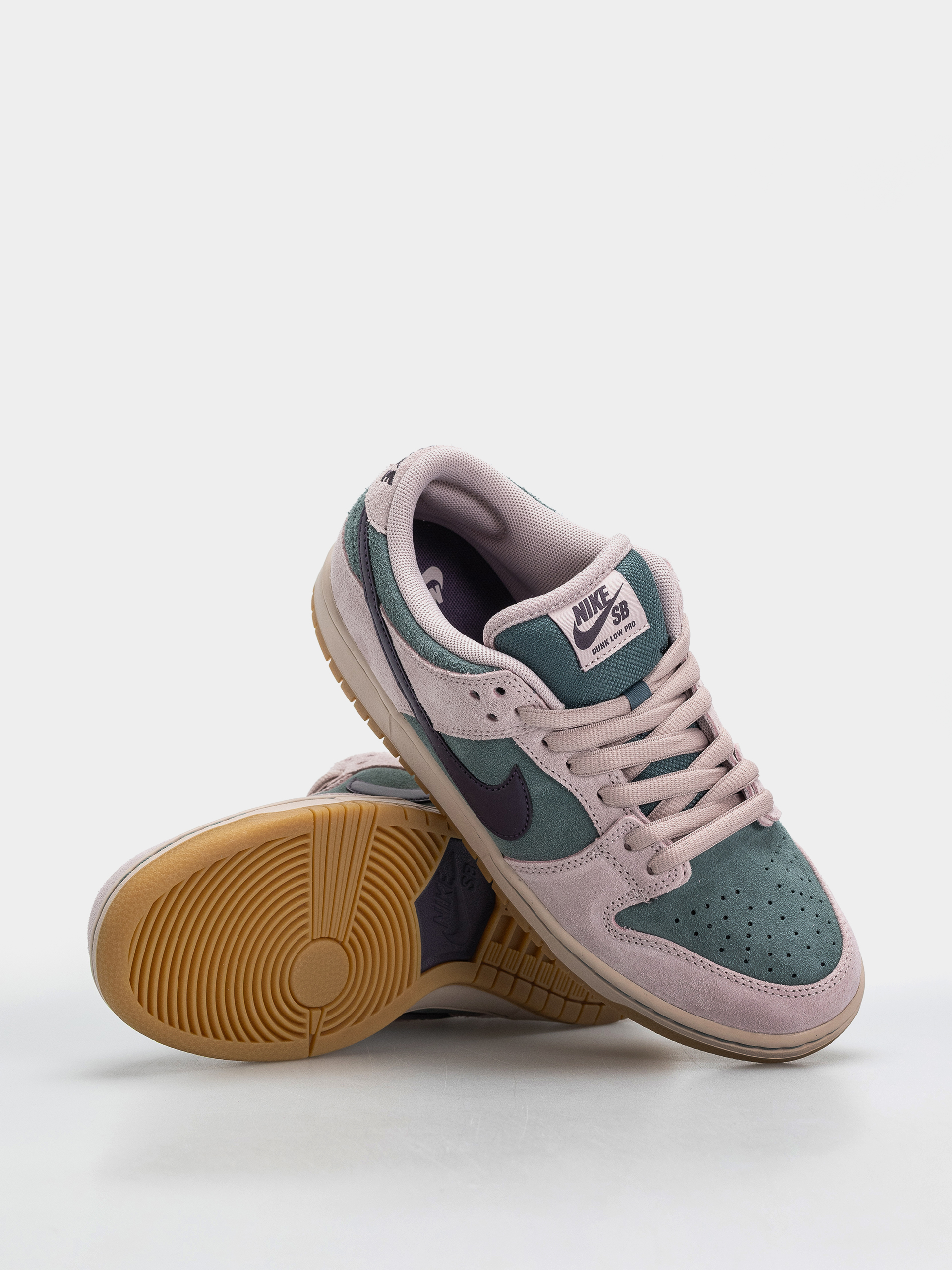 Nike SB Dunk Low Pro Cipők (mineral slate/dark raisin/particle rose)