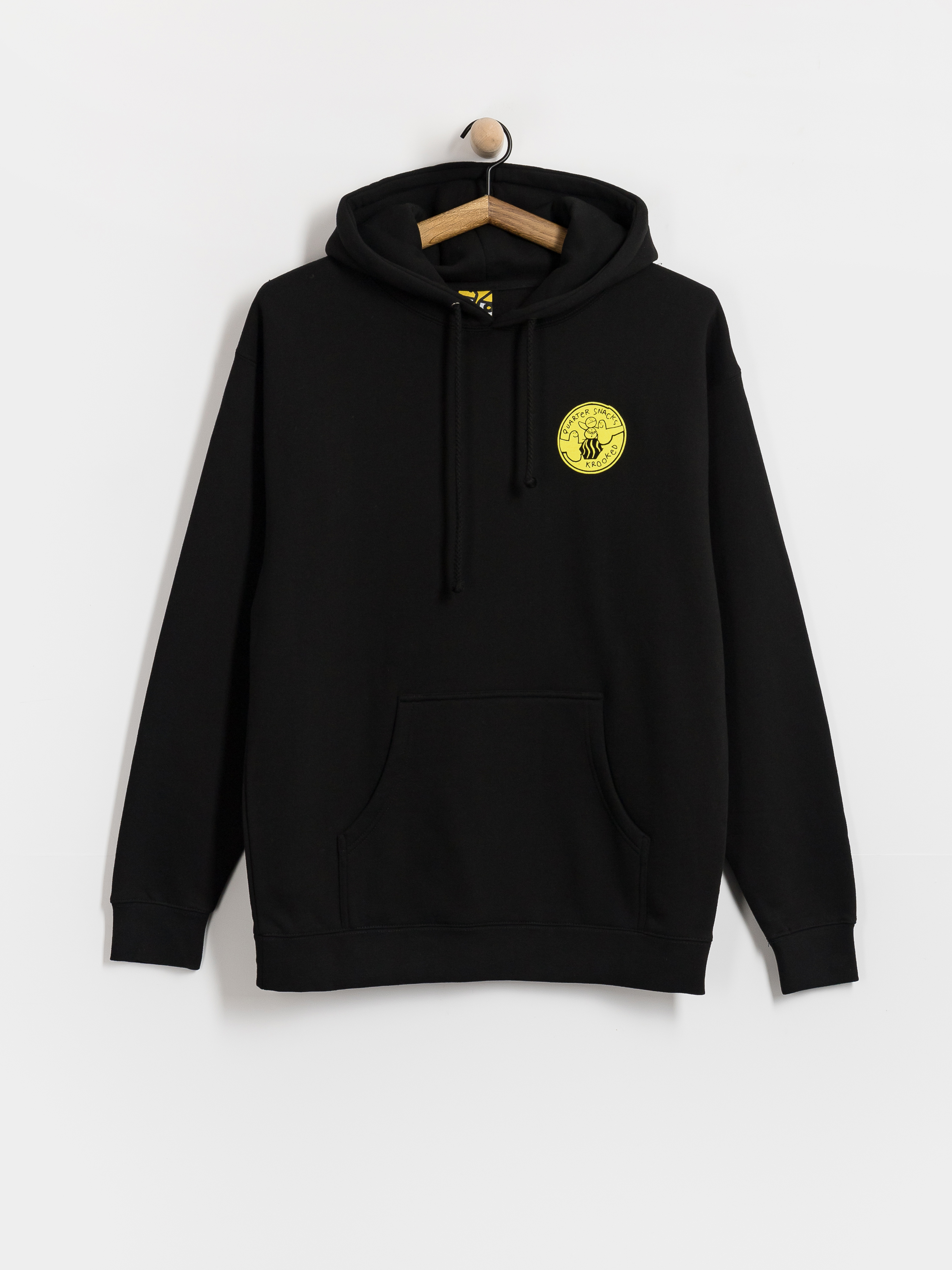 Krooked X Quarter Snacks Snackman Pulóver (black)