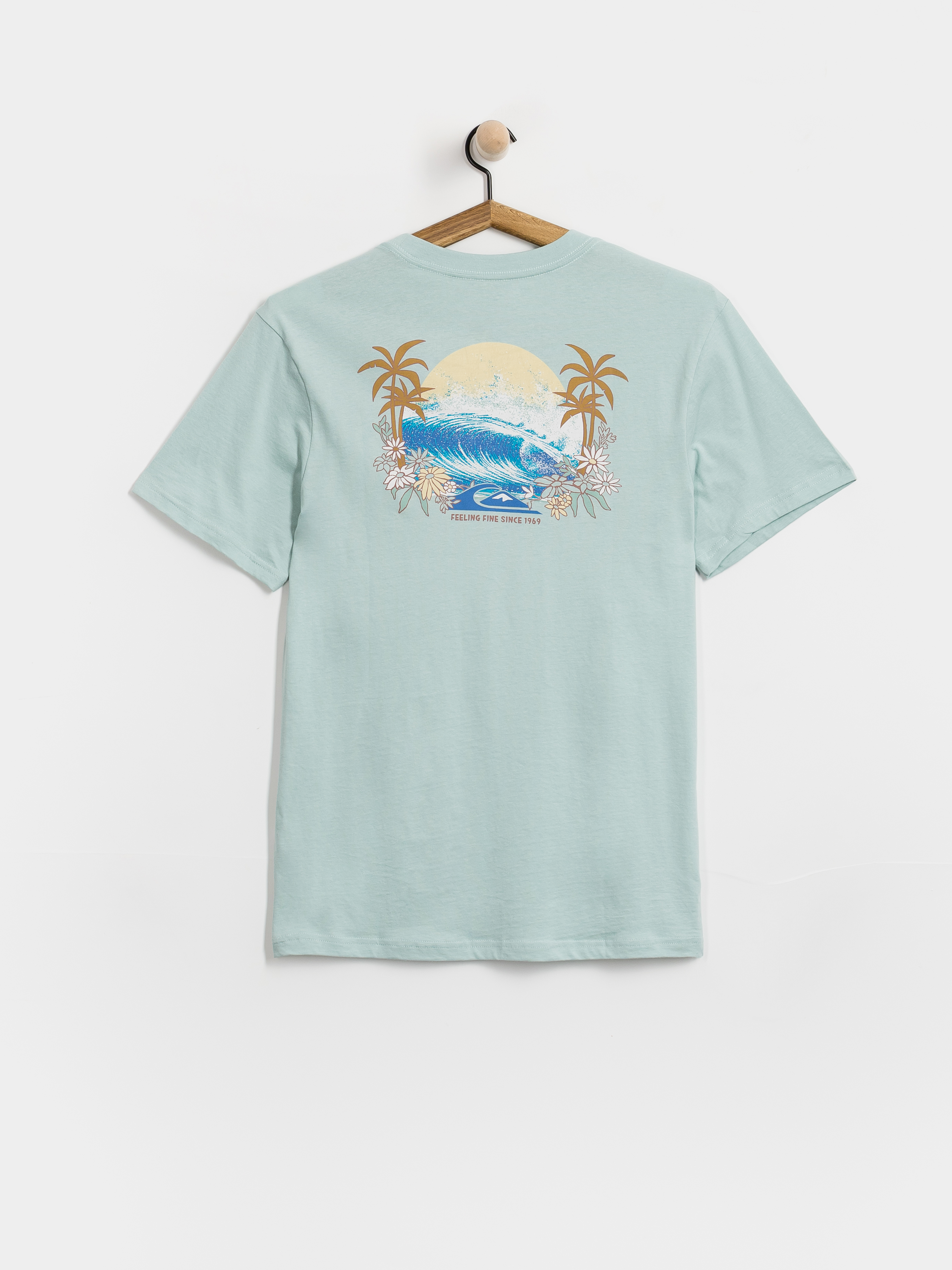 Quiksilver Ev Barrel Paradise Póló (blue haze)