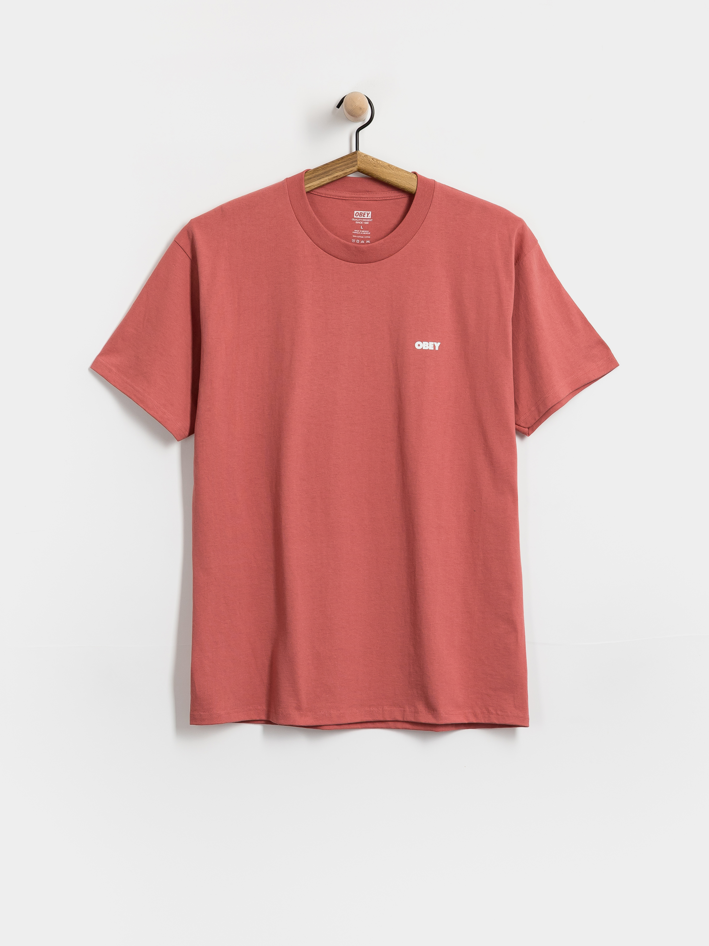 OBEY Peep Hole Póló (mineral red)