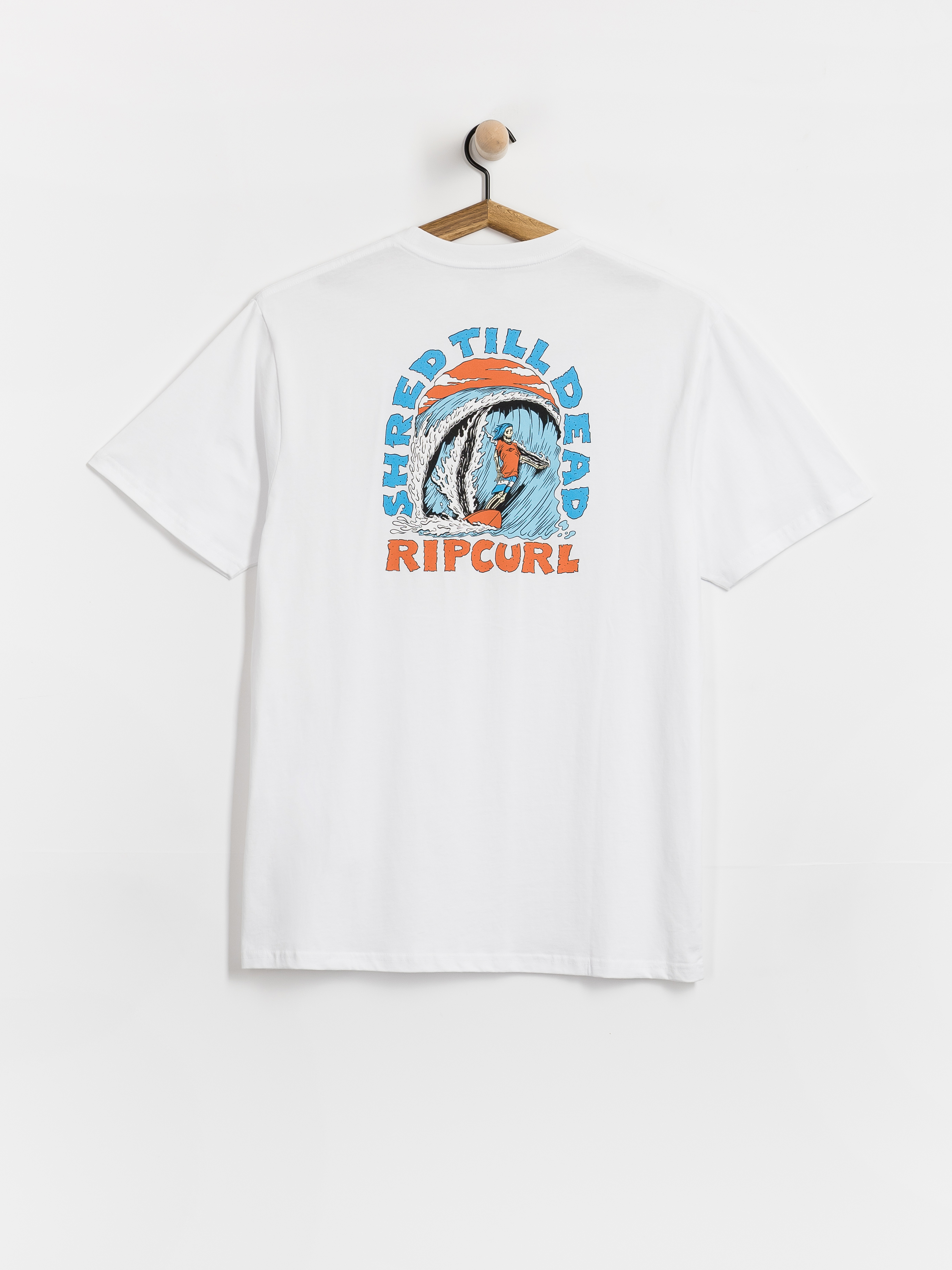 Rip Curl Shred Til Póló (white)