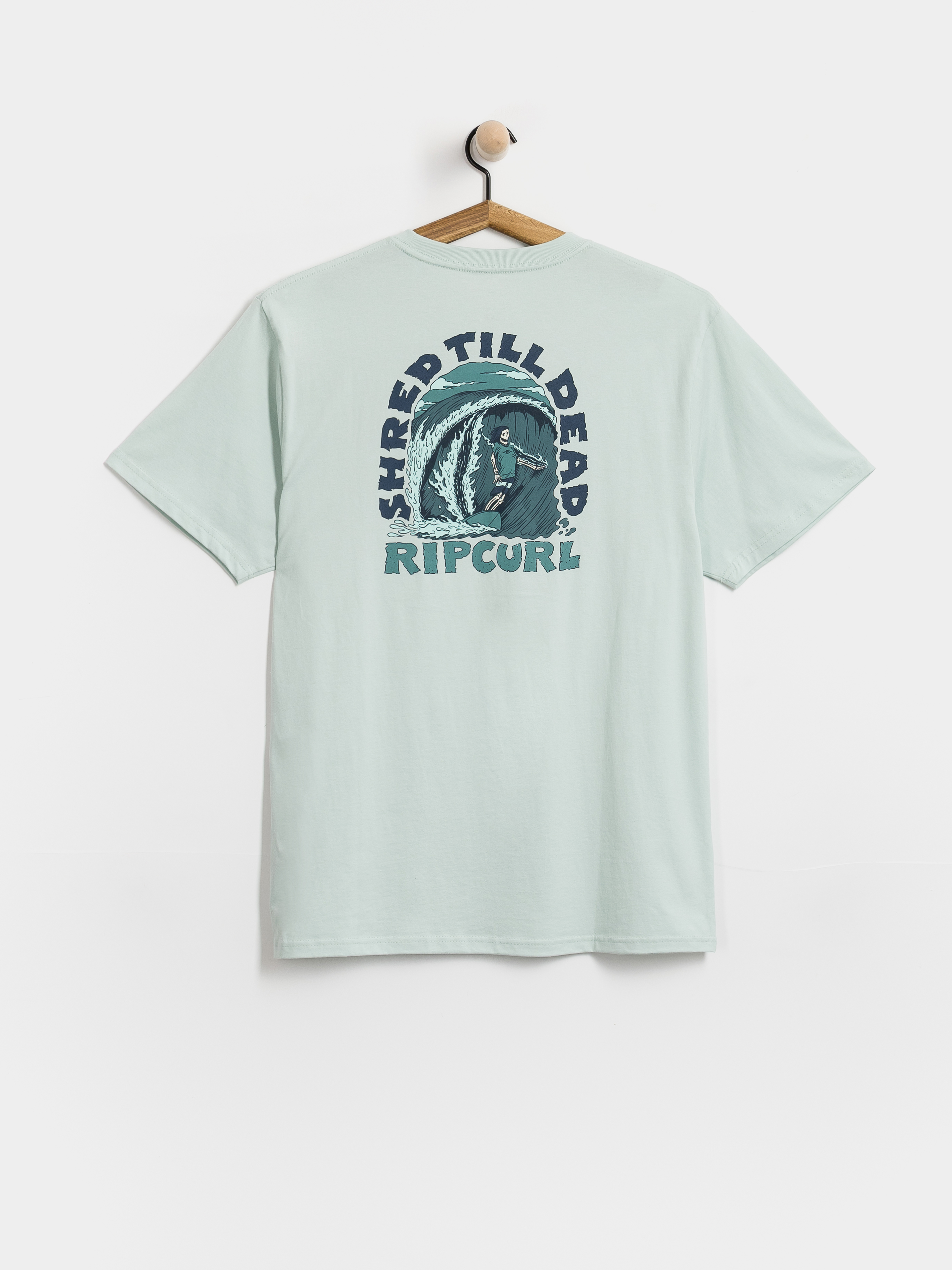 Rip Curl Shred Til Póló (spray green)