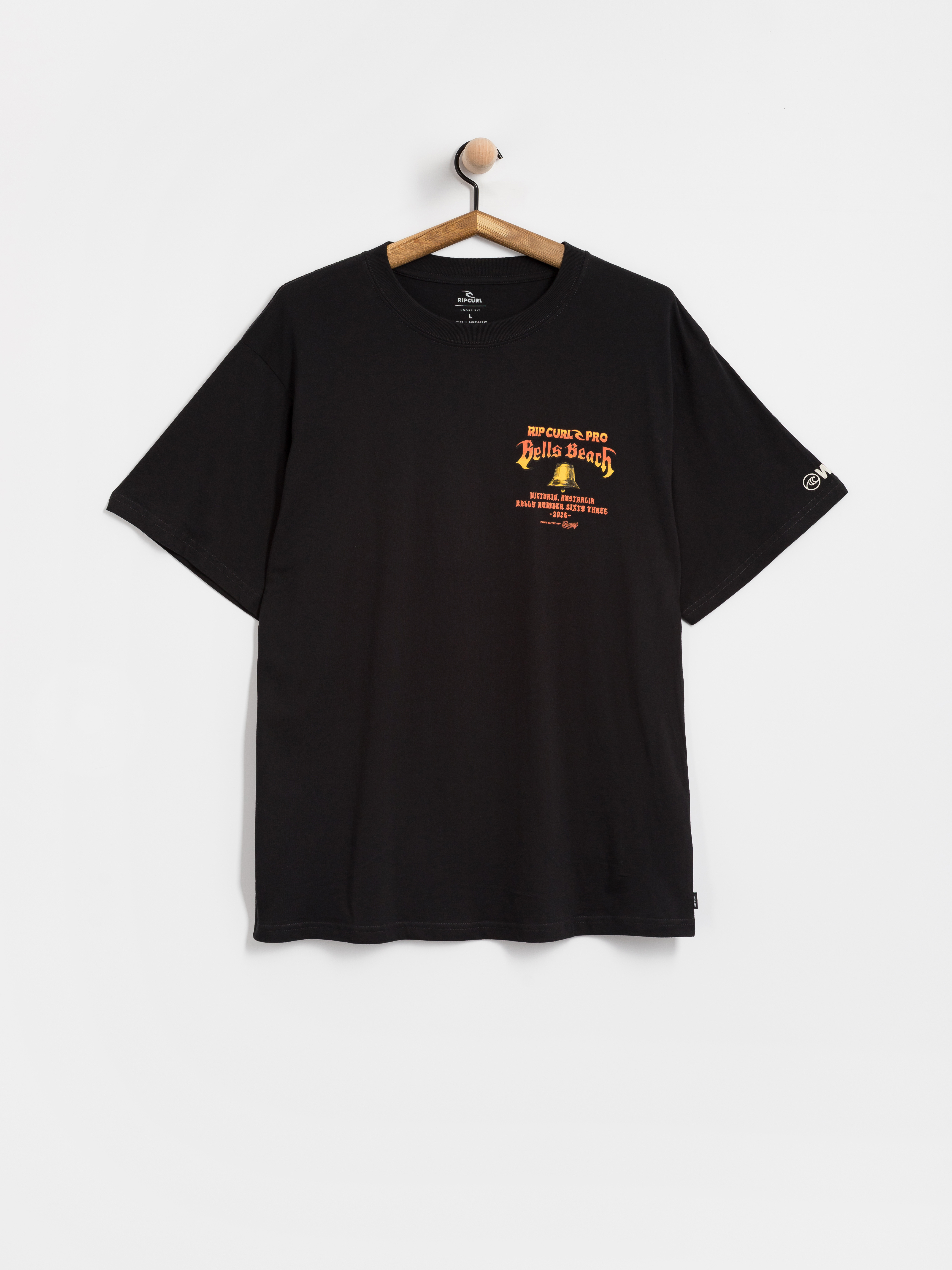 Rip Curl Bells Pro 26 Bell Logo Póló (black)