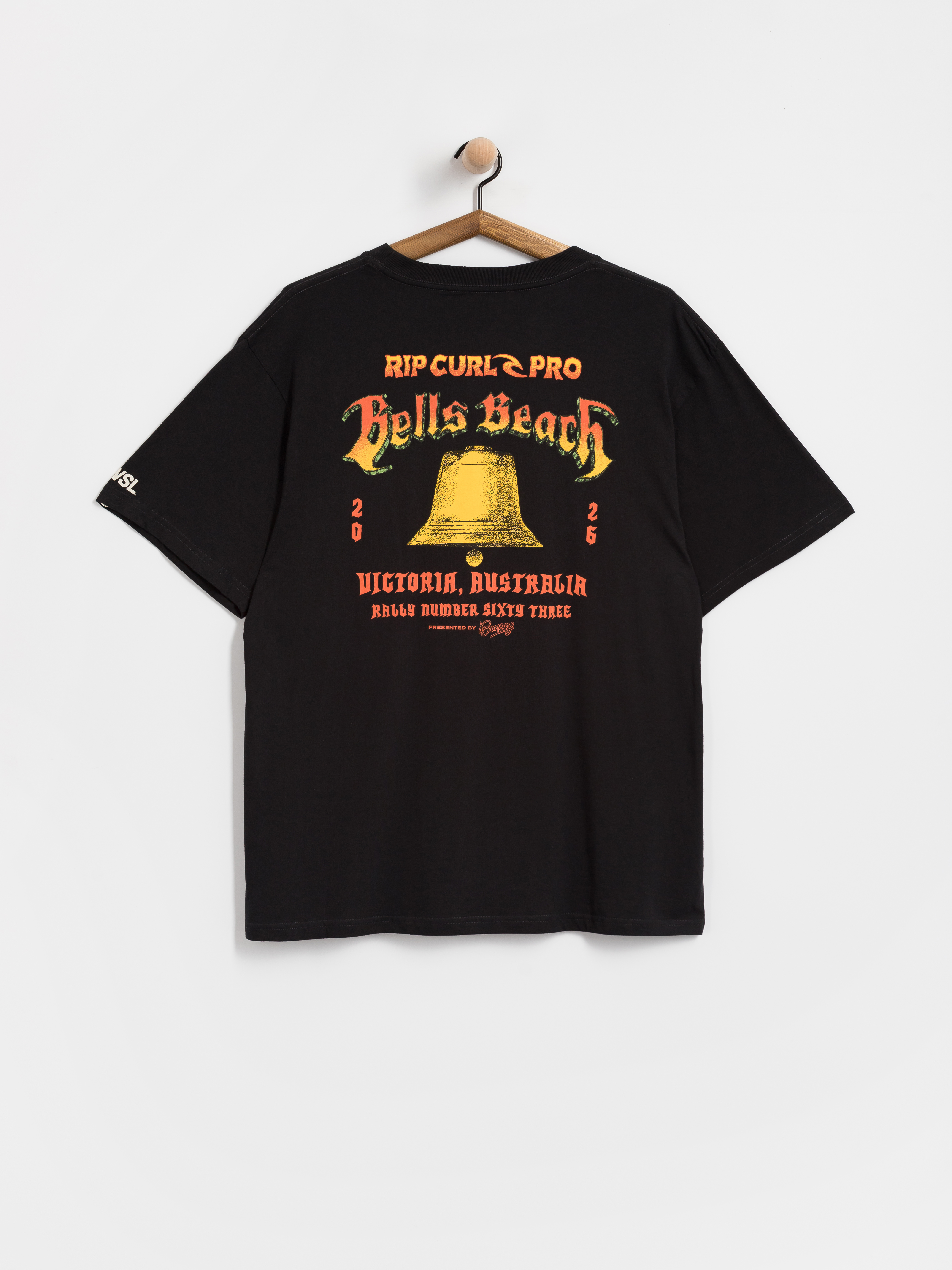 Rip Curl Bells Pro 26 Bell Logo Póló (black)