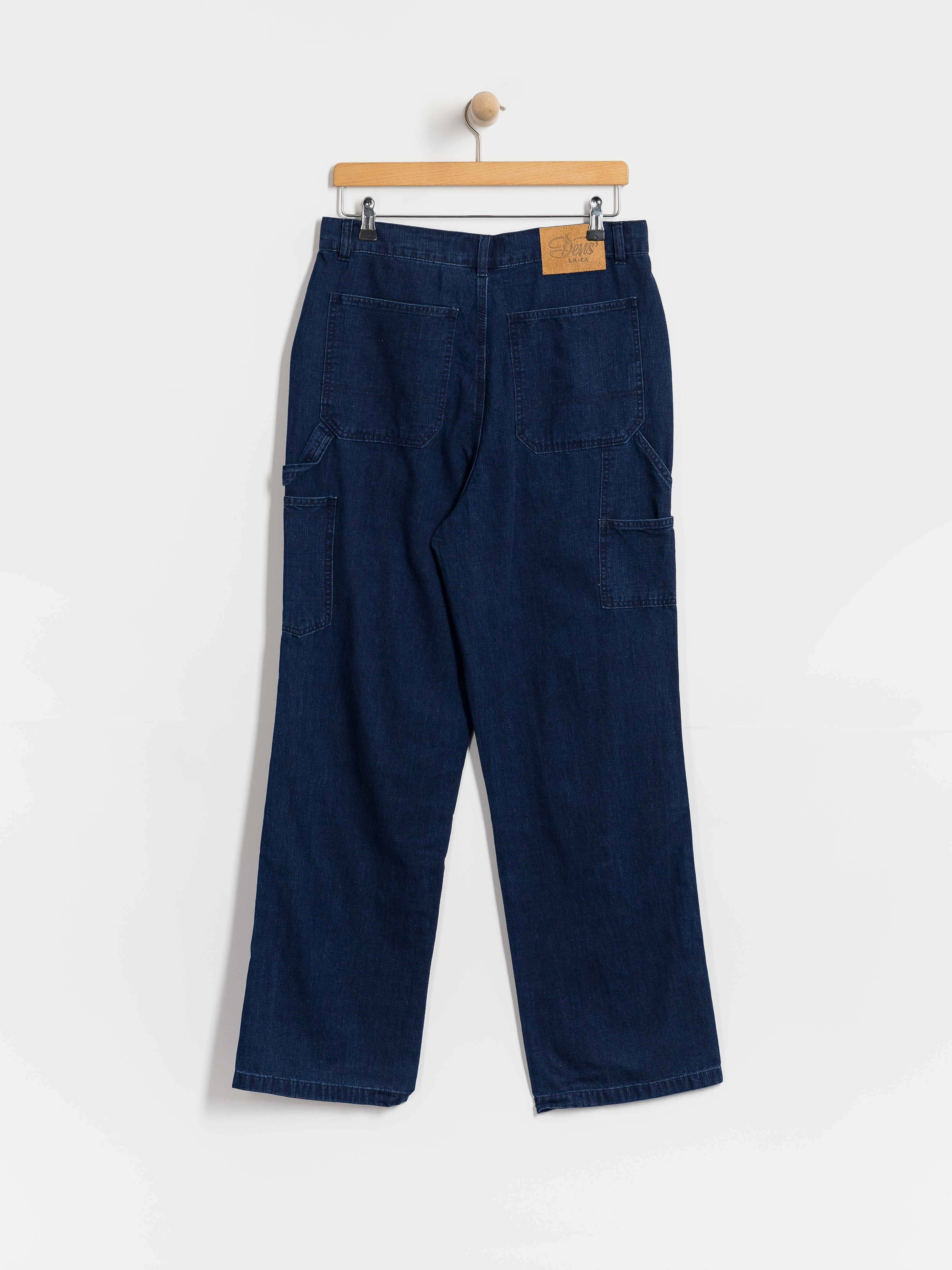 Deus Ex Machina Big Fella Chambray Kisnadrág (indigo)