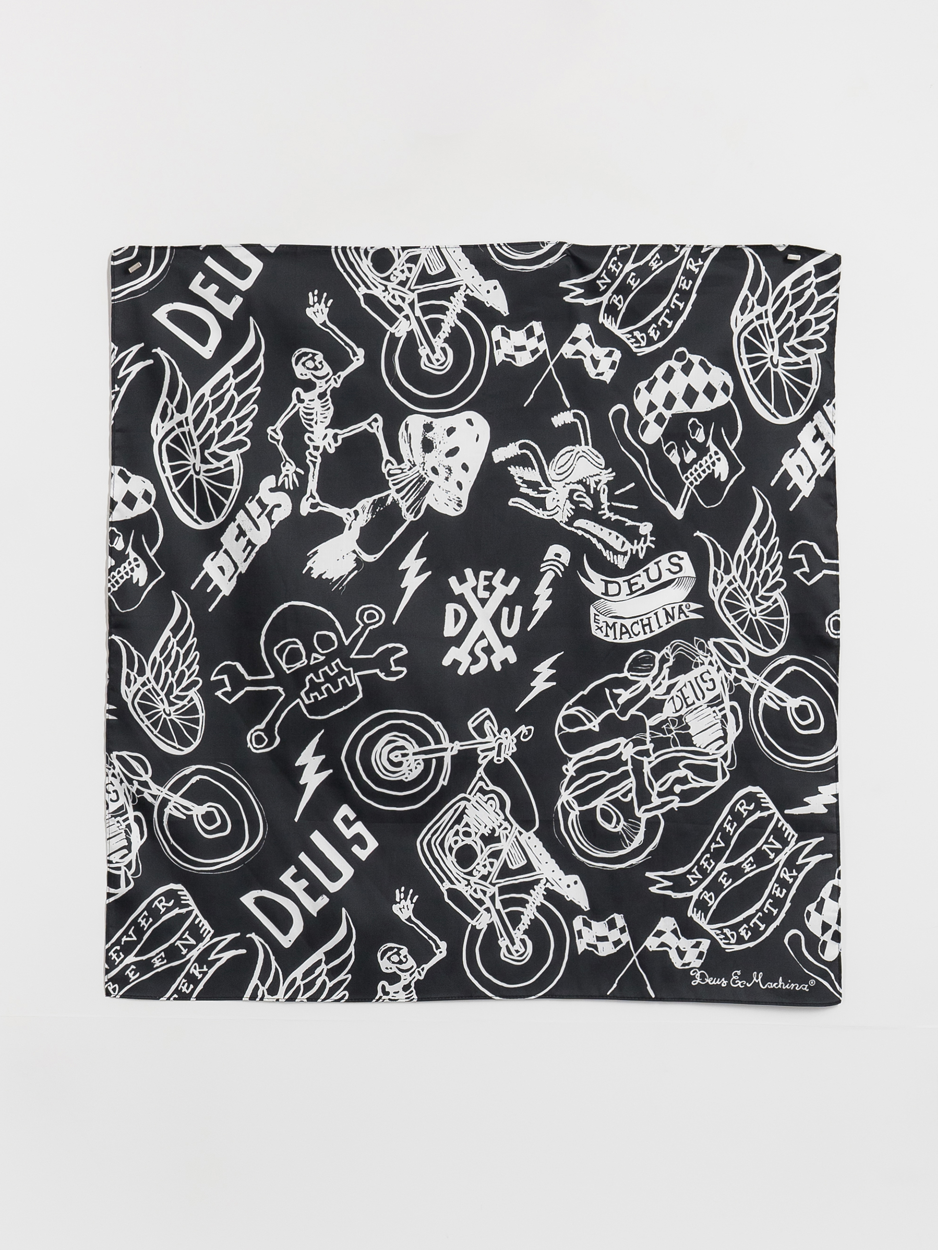 Deus Ex Machina Doodle Bandana (black)