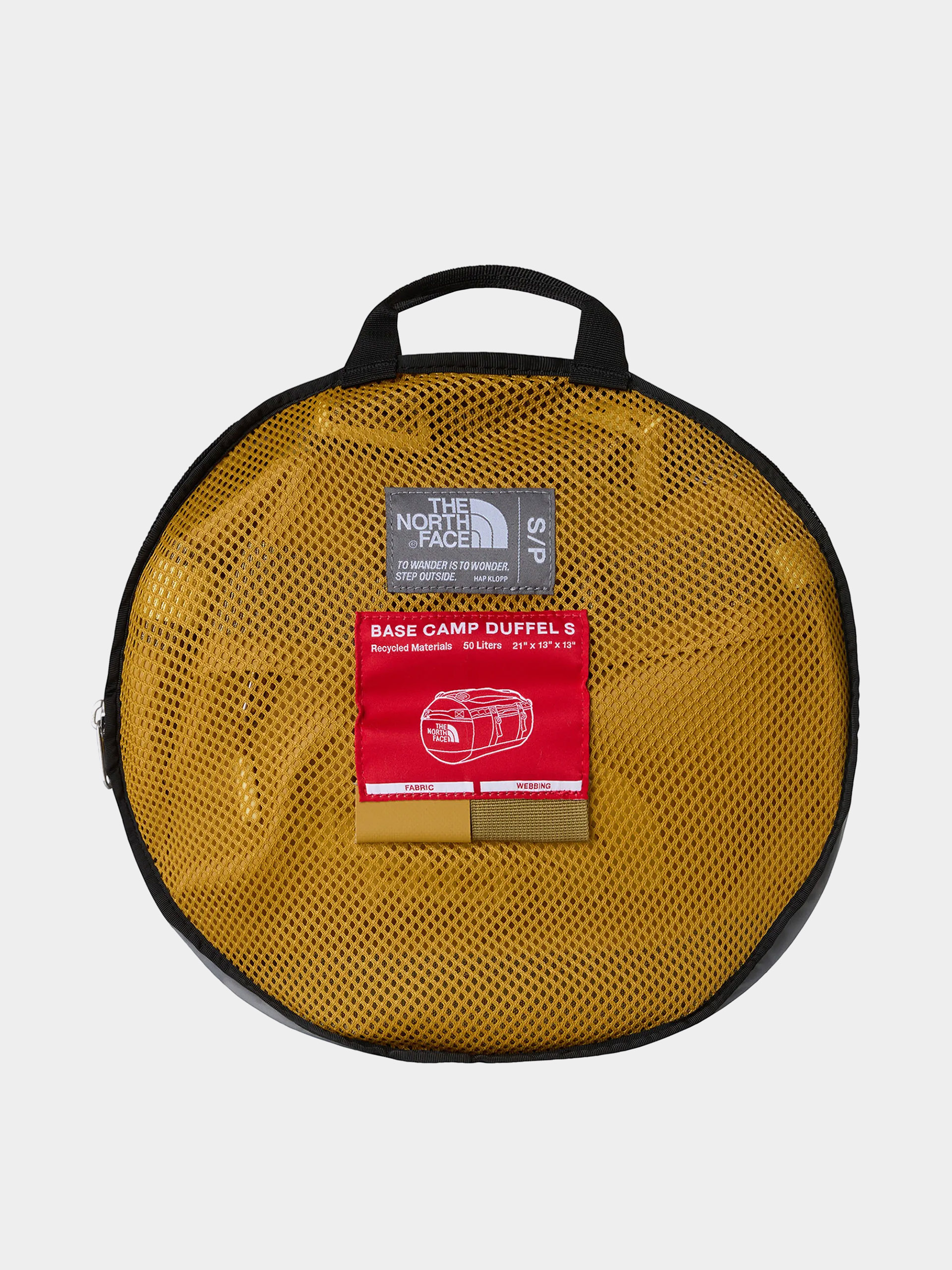 Táska The North Face Base Camp Duffel S (golden tan/ceda)