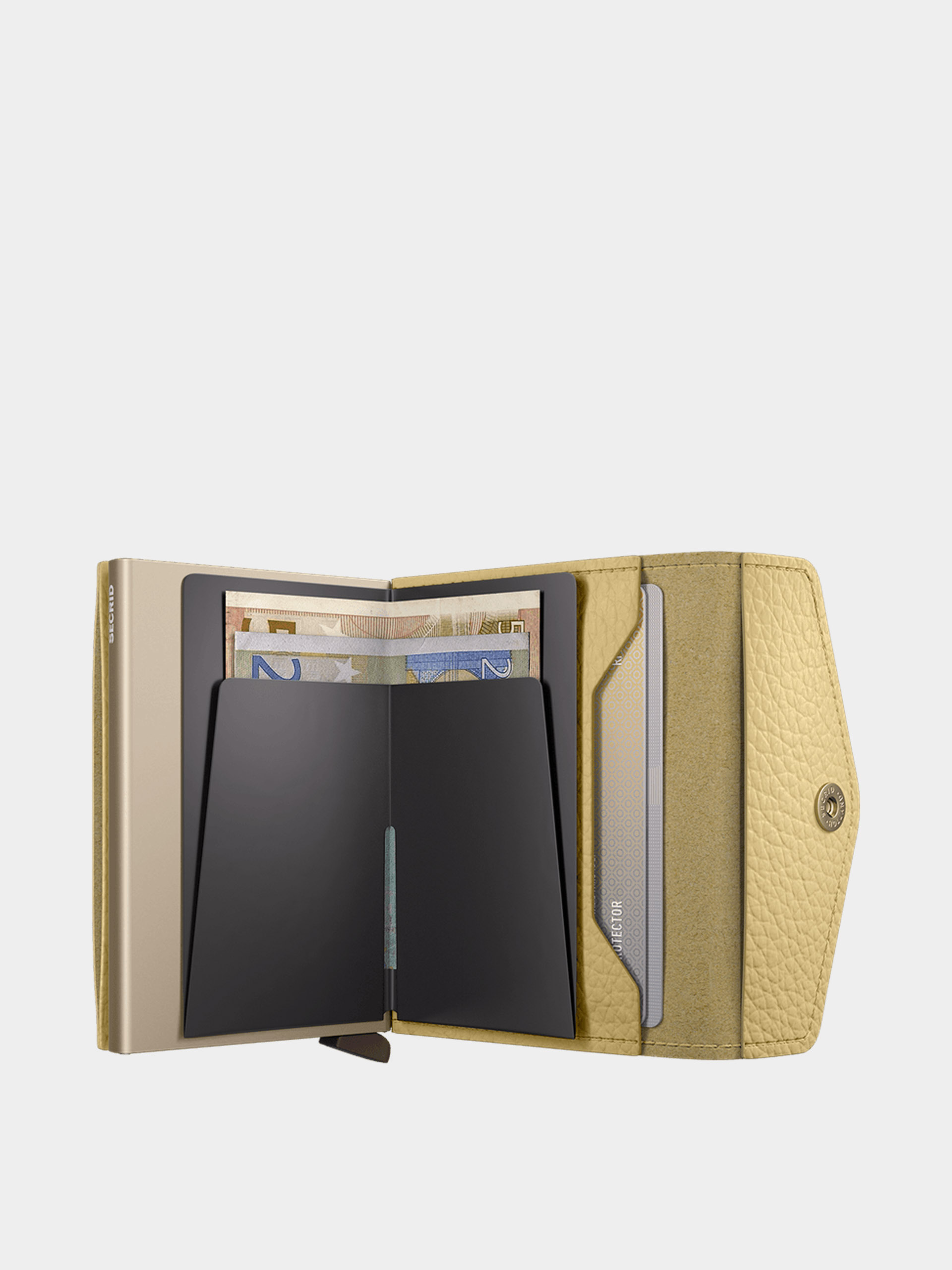 Pénztárca Secrid Envelope (pebble butter yellow)