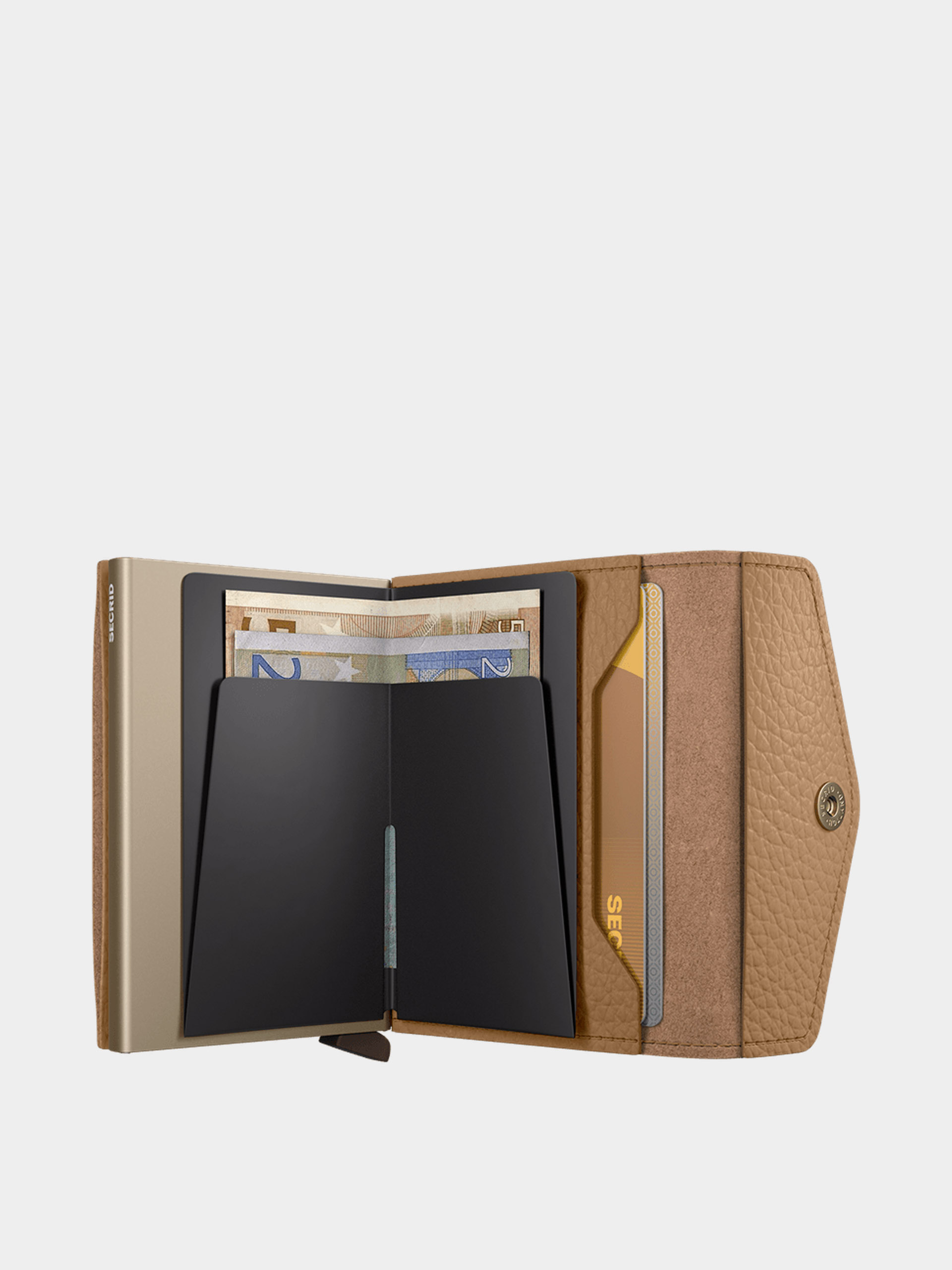 Pénztárca Secrid Envelope (pebble cappuccino)