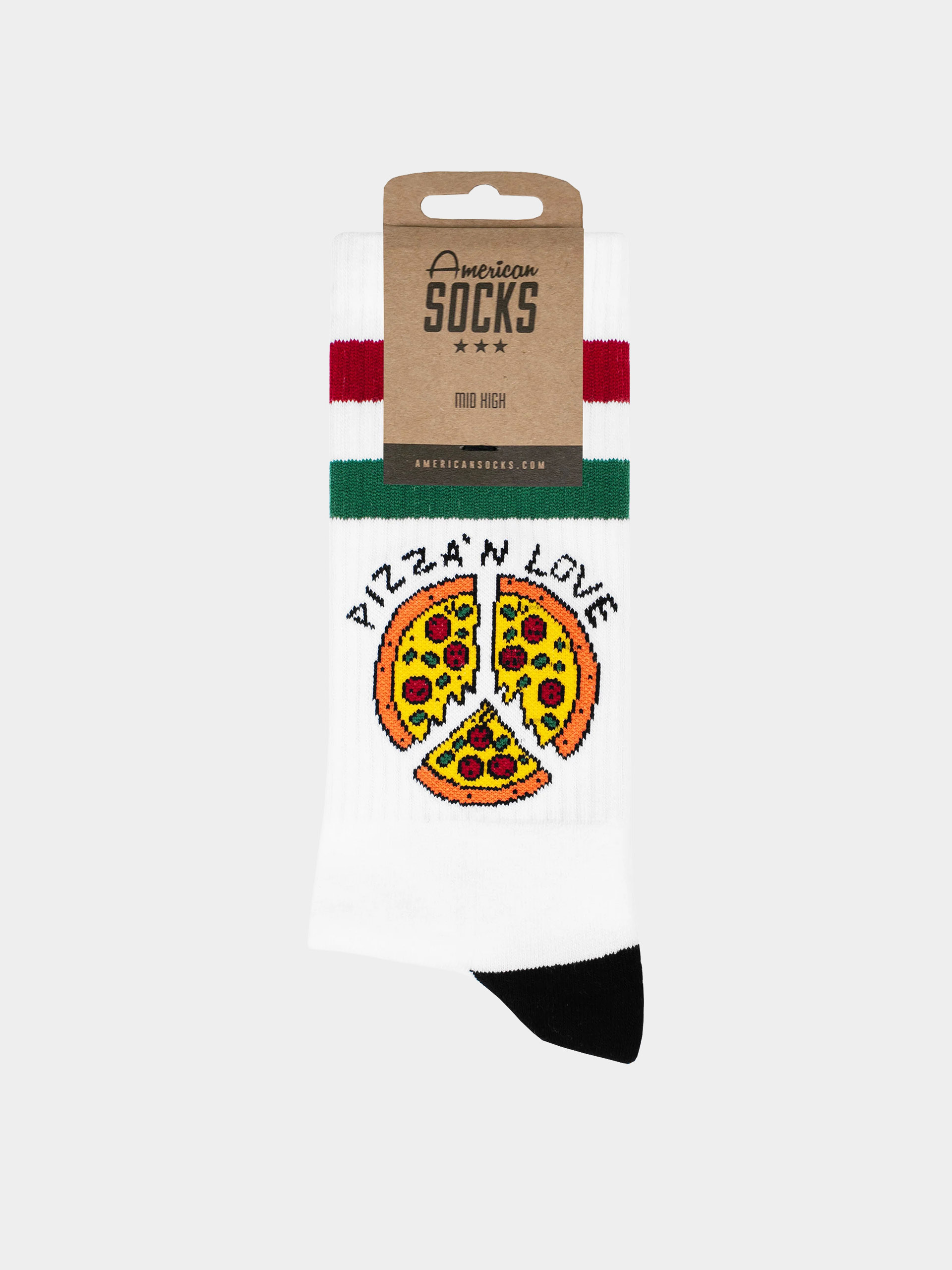 Zokni American Socks Pizza'n Love