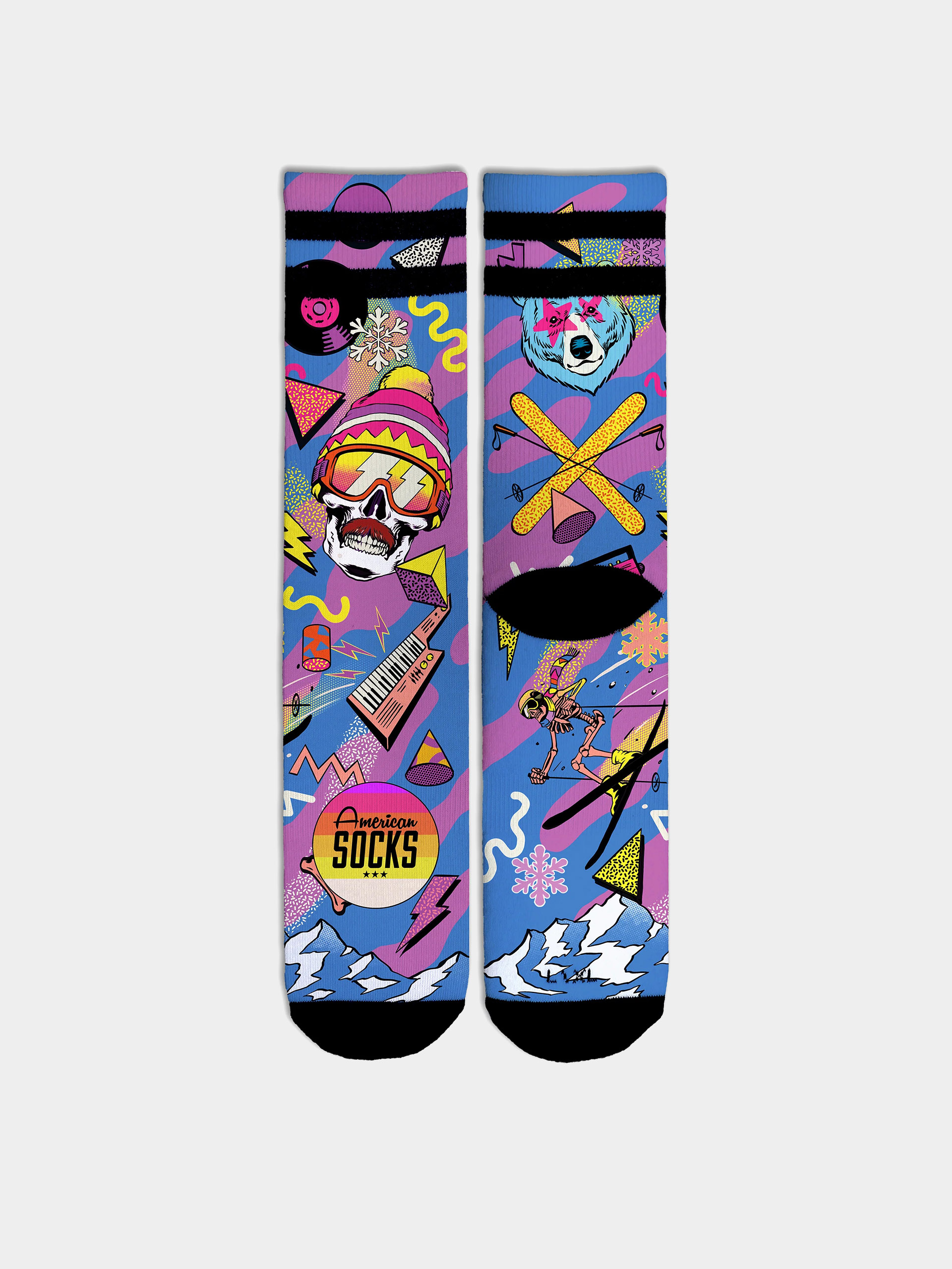 Zokni American Socks Retro Blizzard