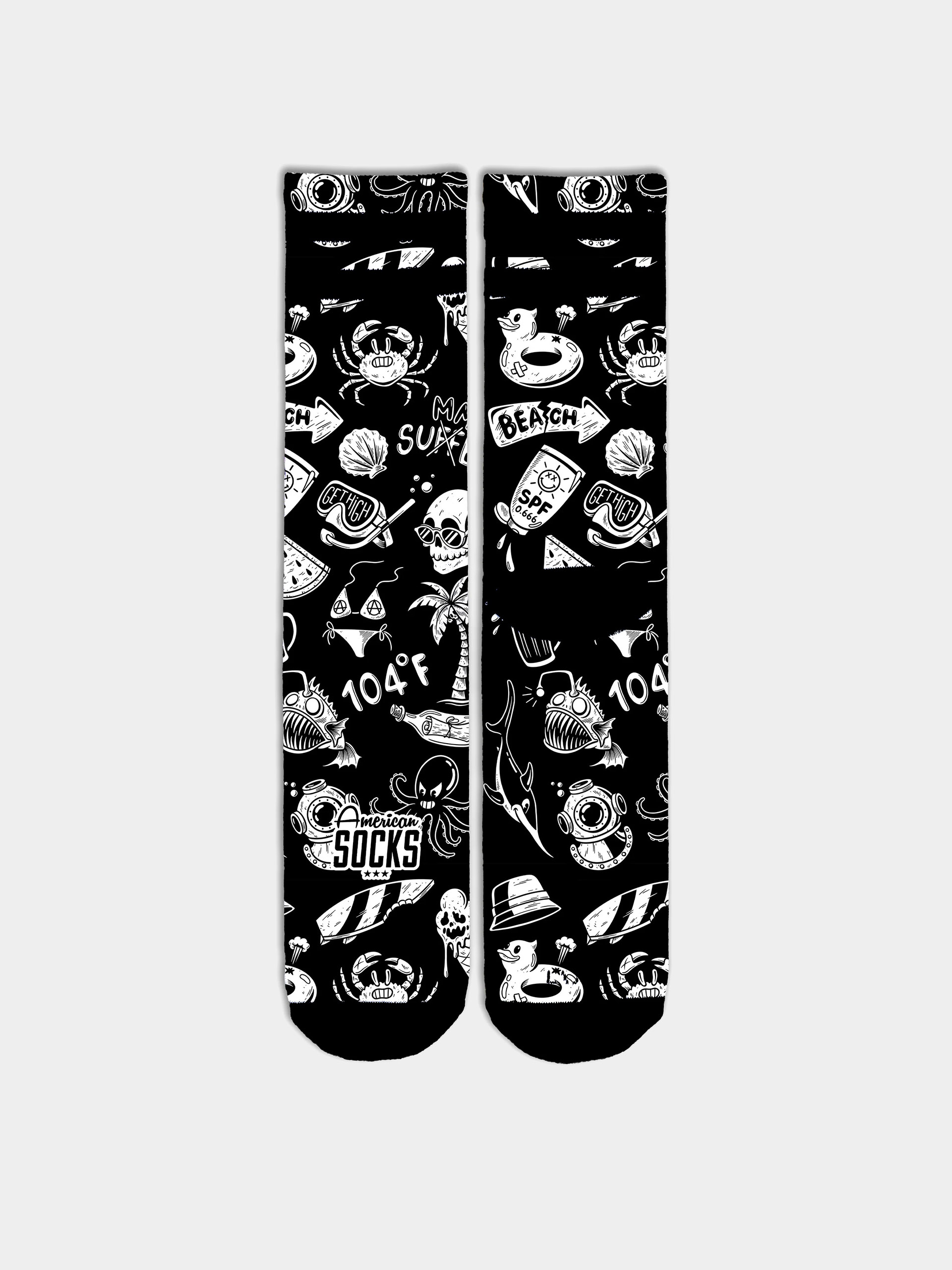 Zokni American Socks Hella Hot