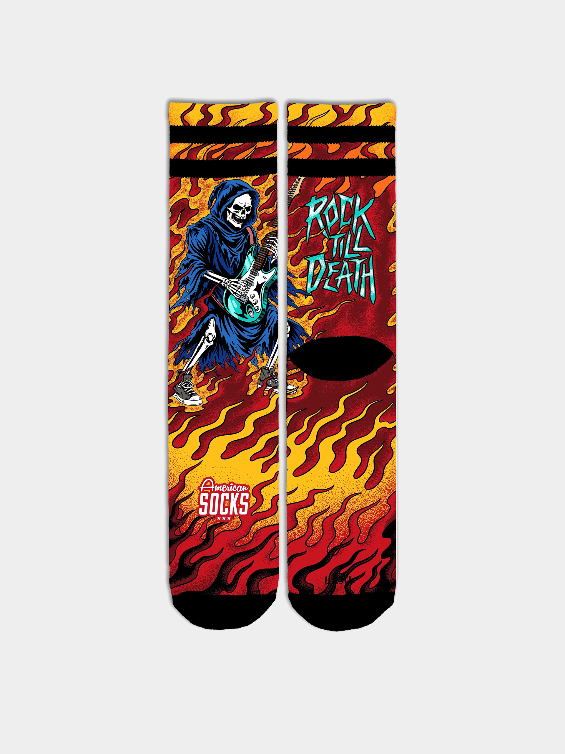 Zokni American Socks Rock till death