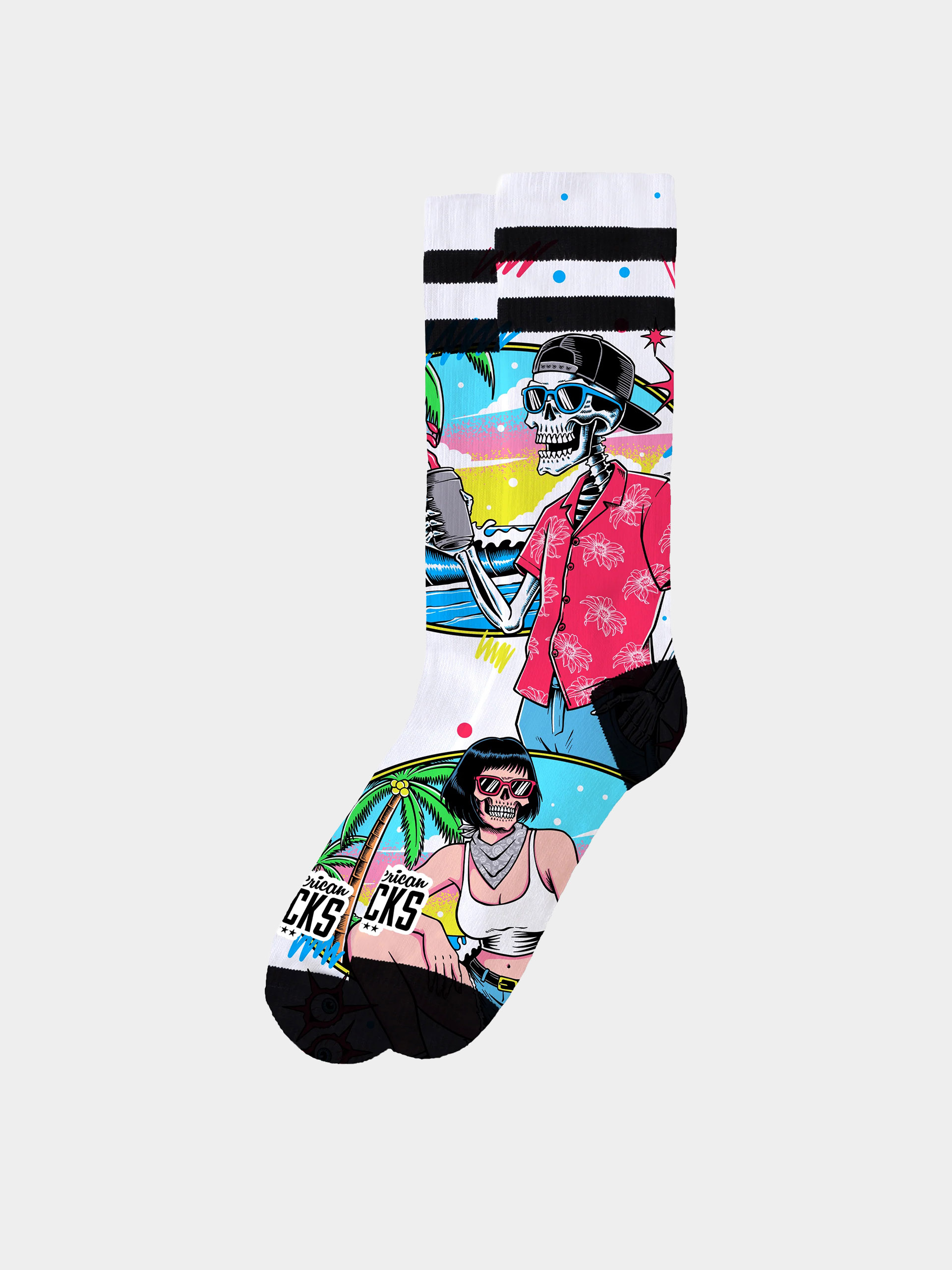 Zokni American Socks Neon Paradise