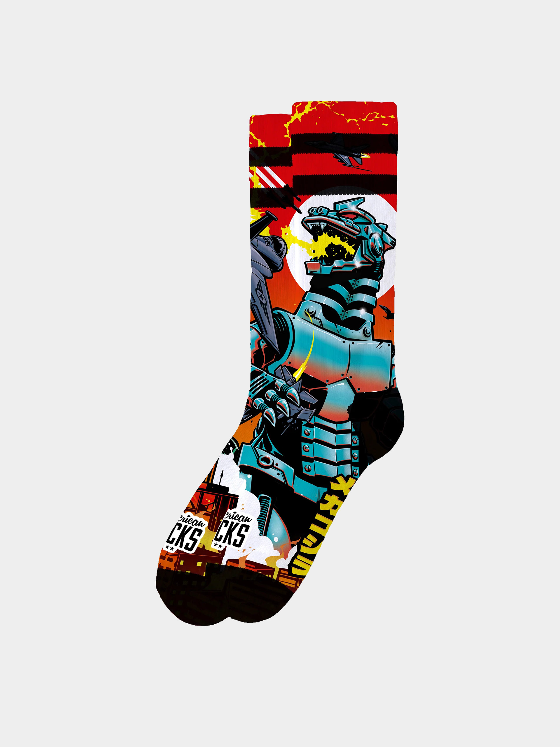 Zokni American Socks Mechagodzilla