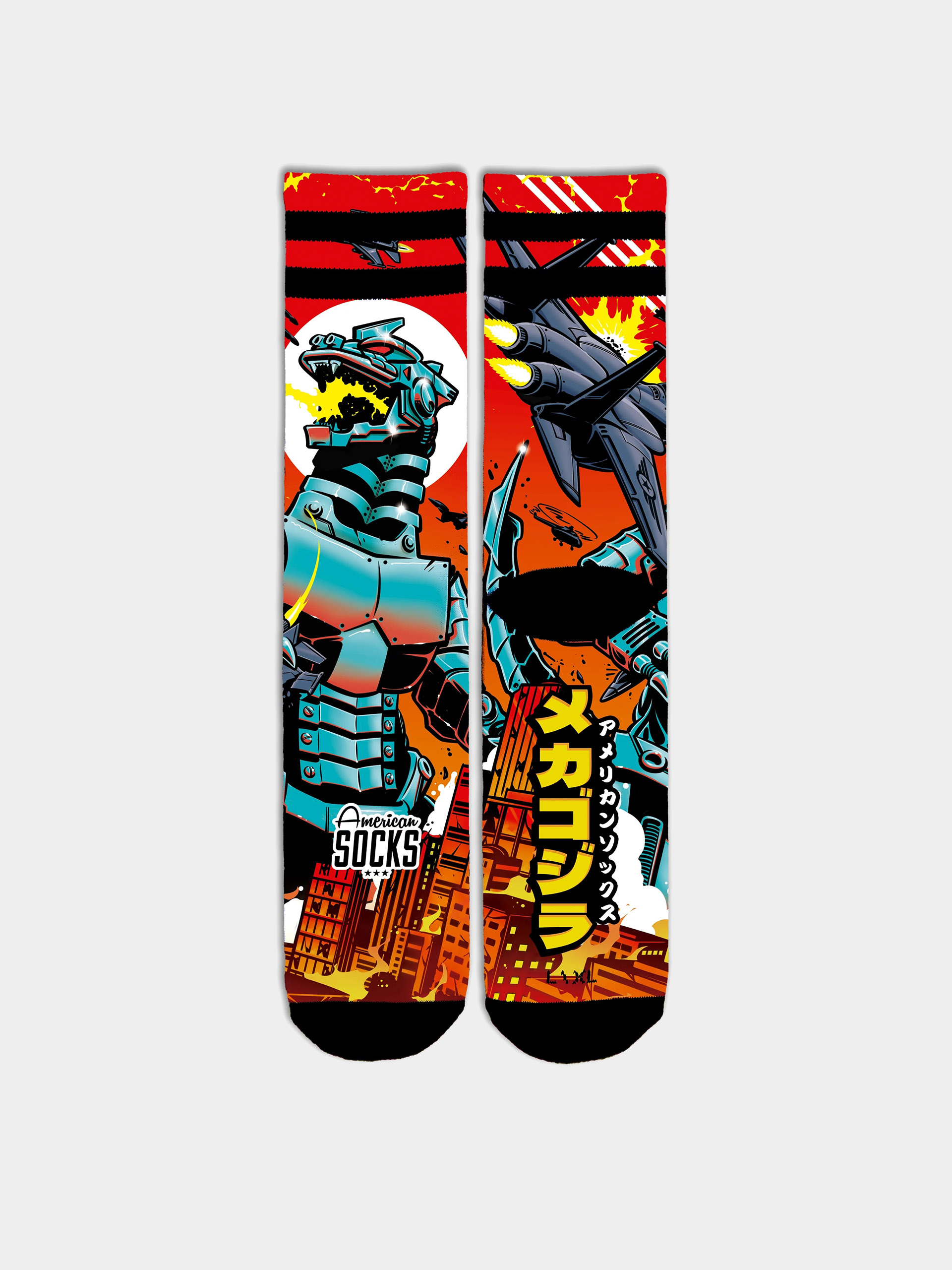 Zokni American Socks Mechagodzilla