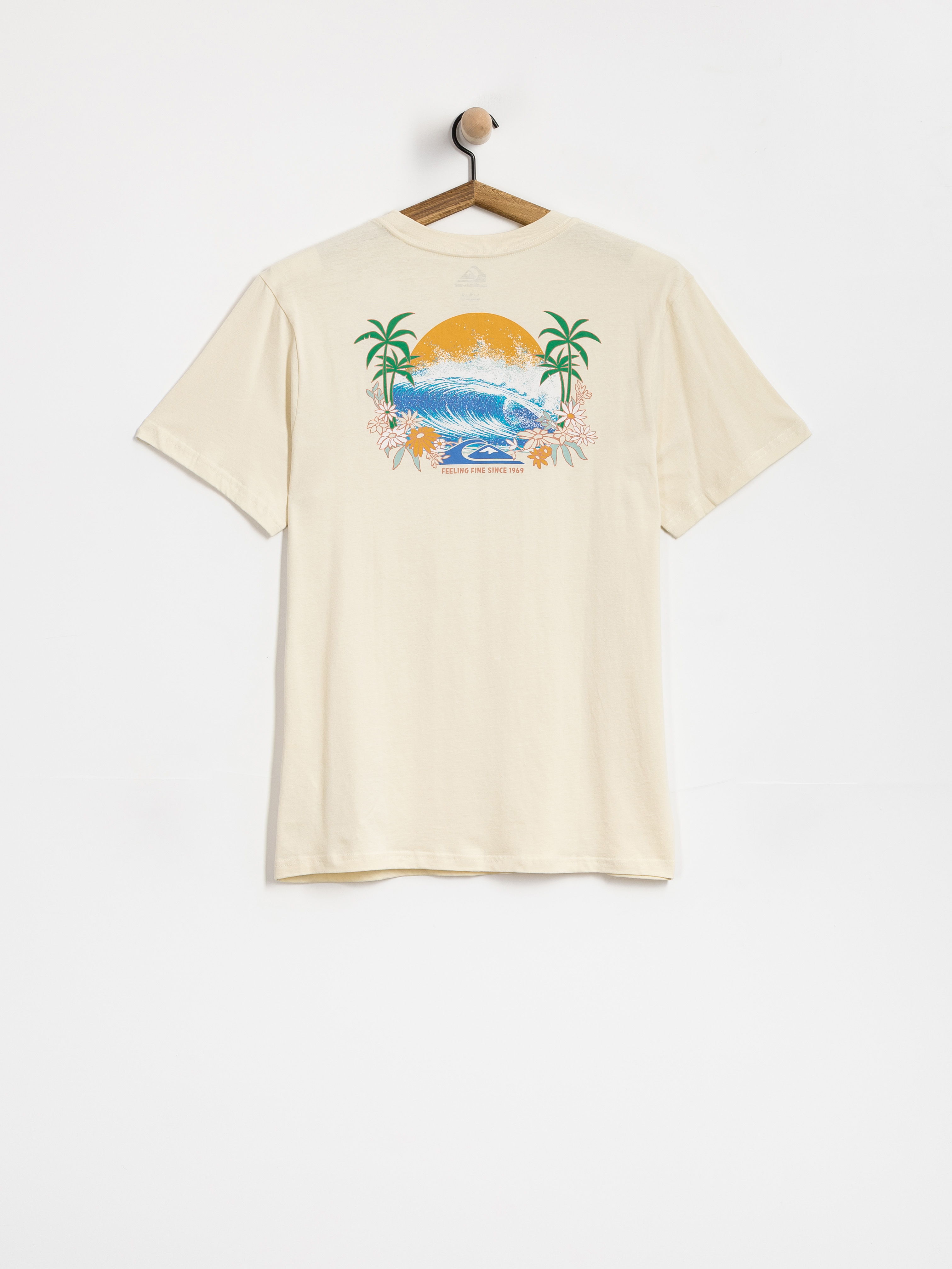 Quiksilver Ev Barrel Paradise Pu00f3lu00f3 (bone white)