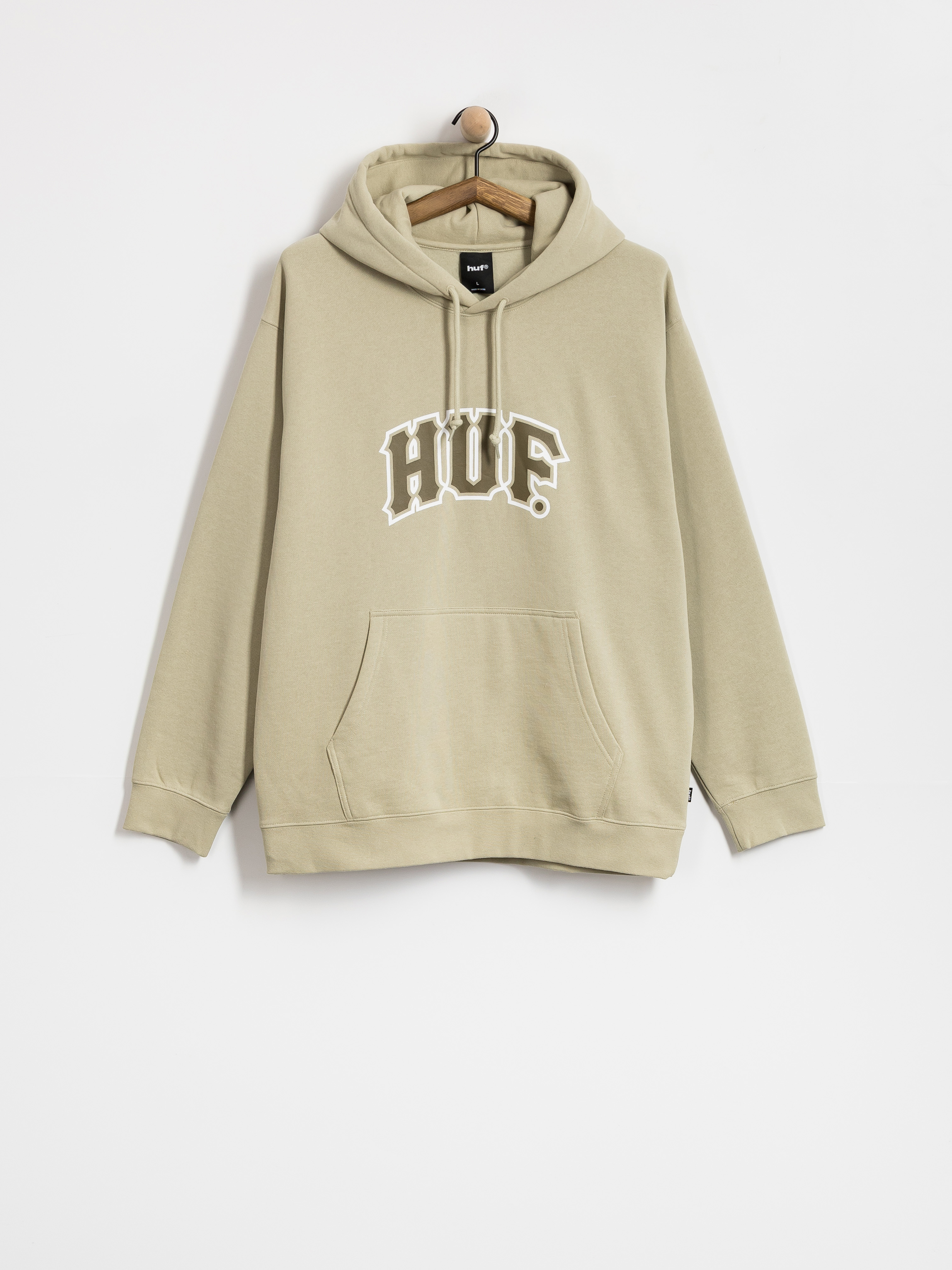 HUF Classic Arch HD Kapucnis pulu00f3ver (sand)