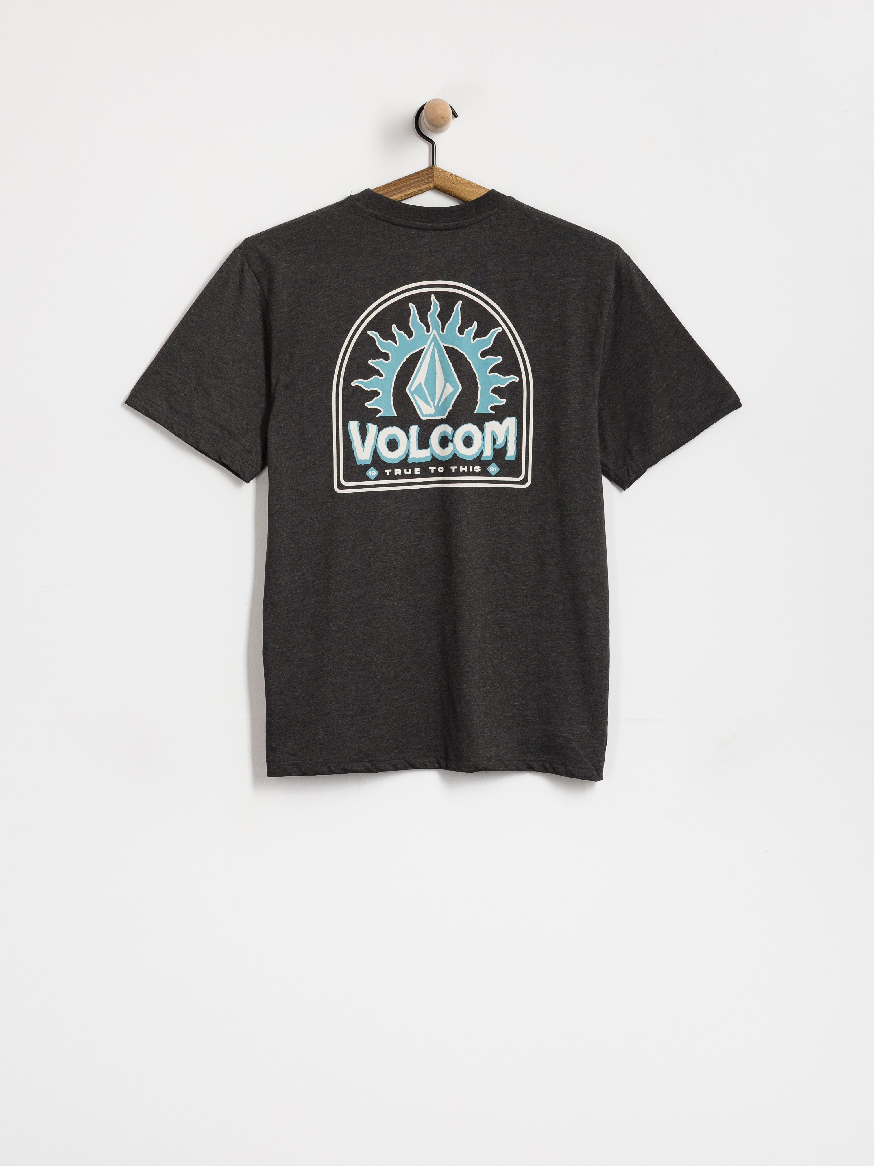 Volcom Solstice Hth Pu00f3lu00f3 (heather black)