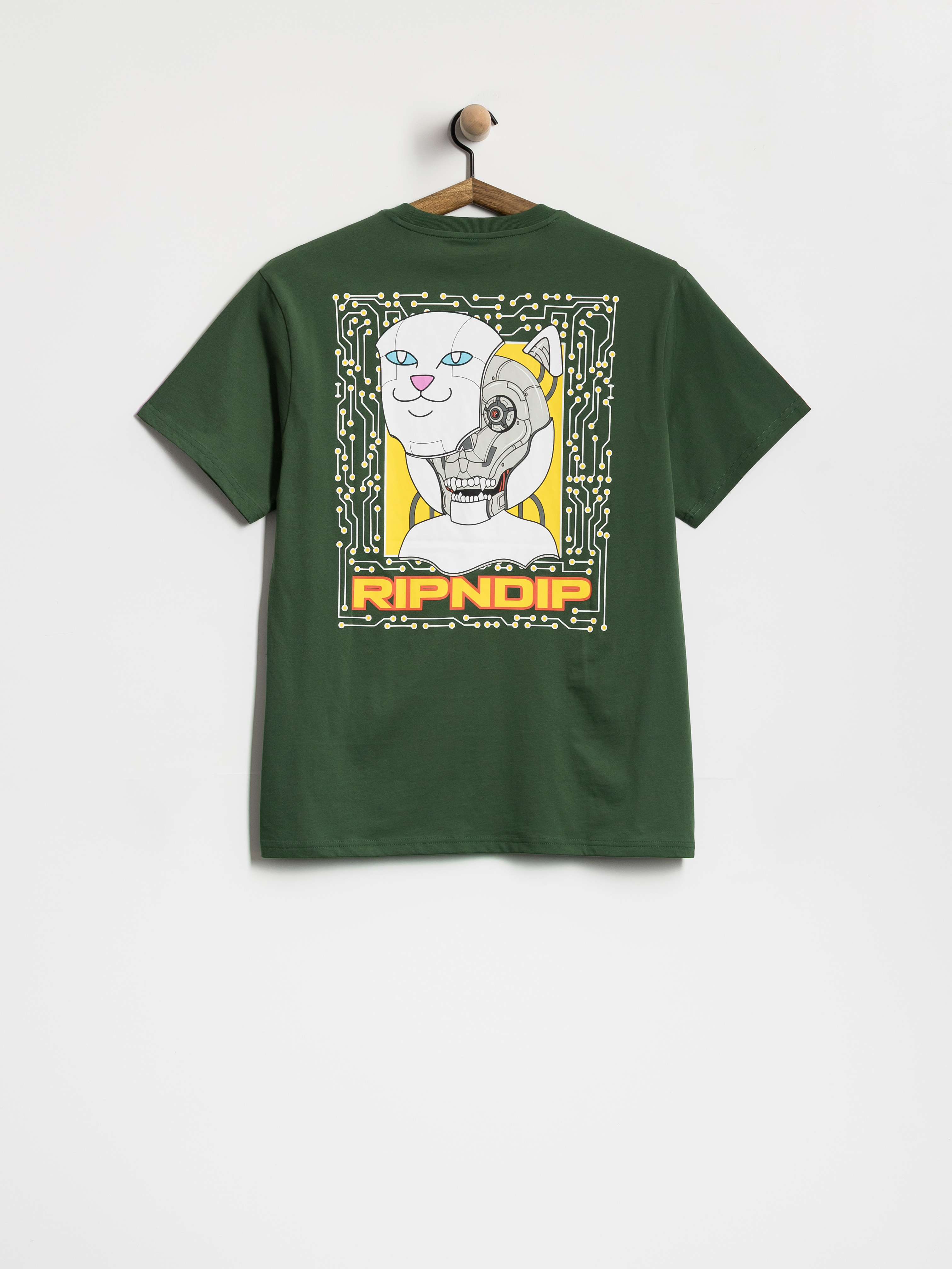 RipNDip Plugged In Póló (dark forest)